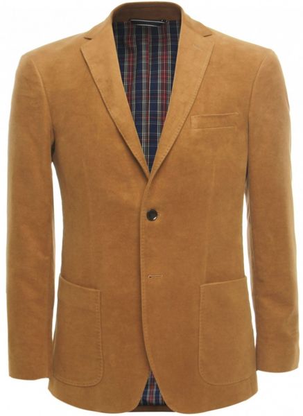 Gant Moleskin Jacket in Brown for Men (dark brown) | Lyst