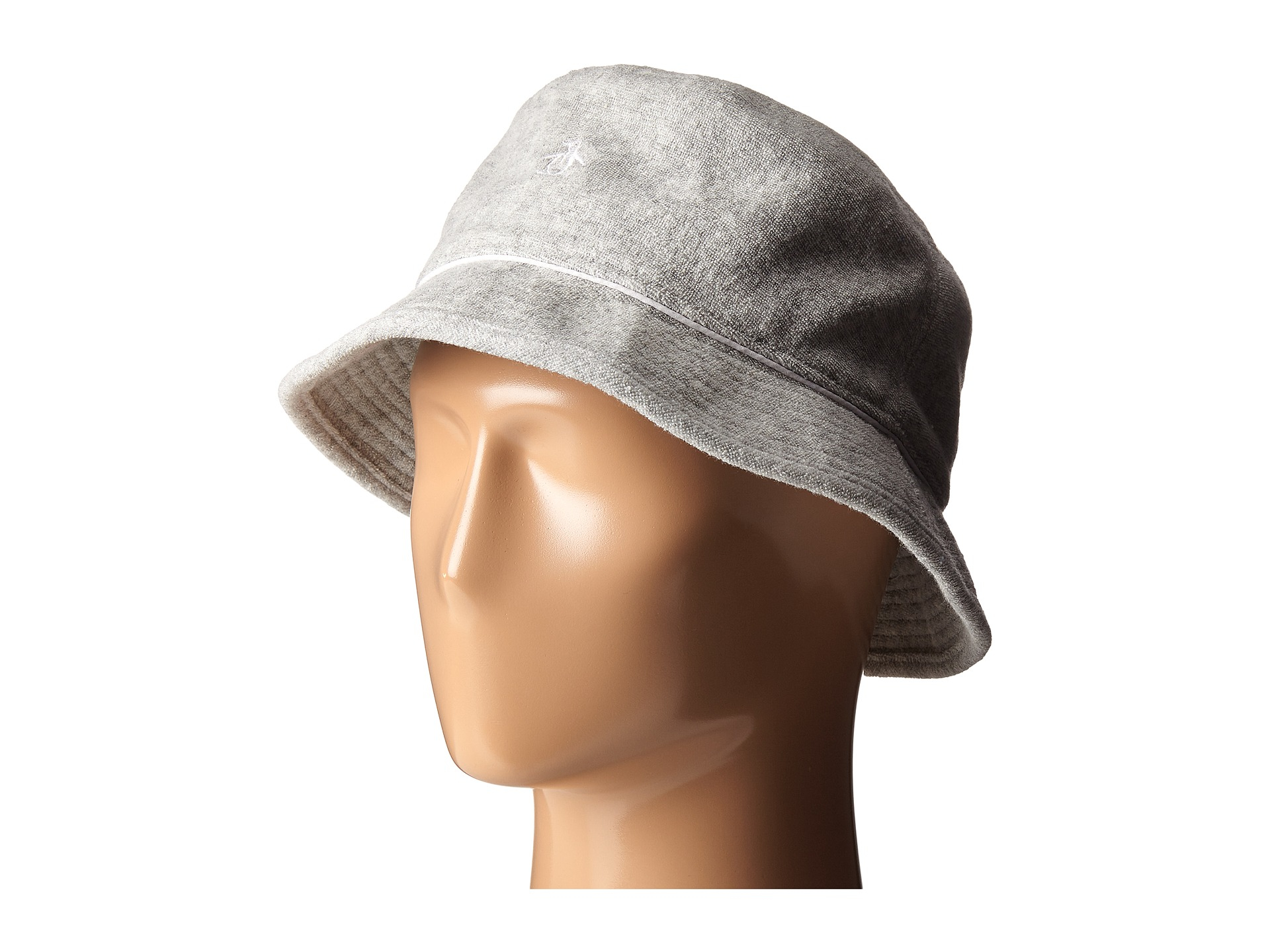 Lyst - Original Penguin Terry Cloth Bucket Hat in Gray for Men