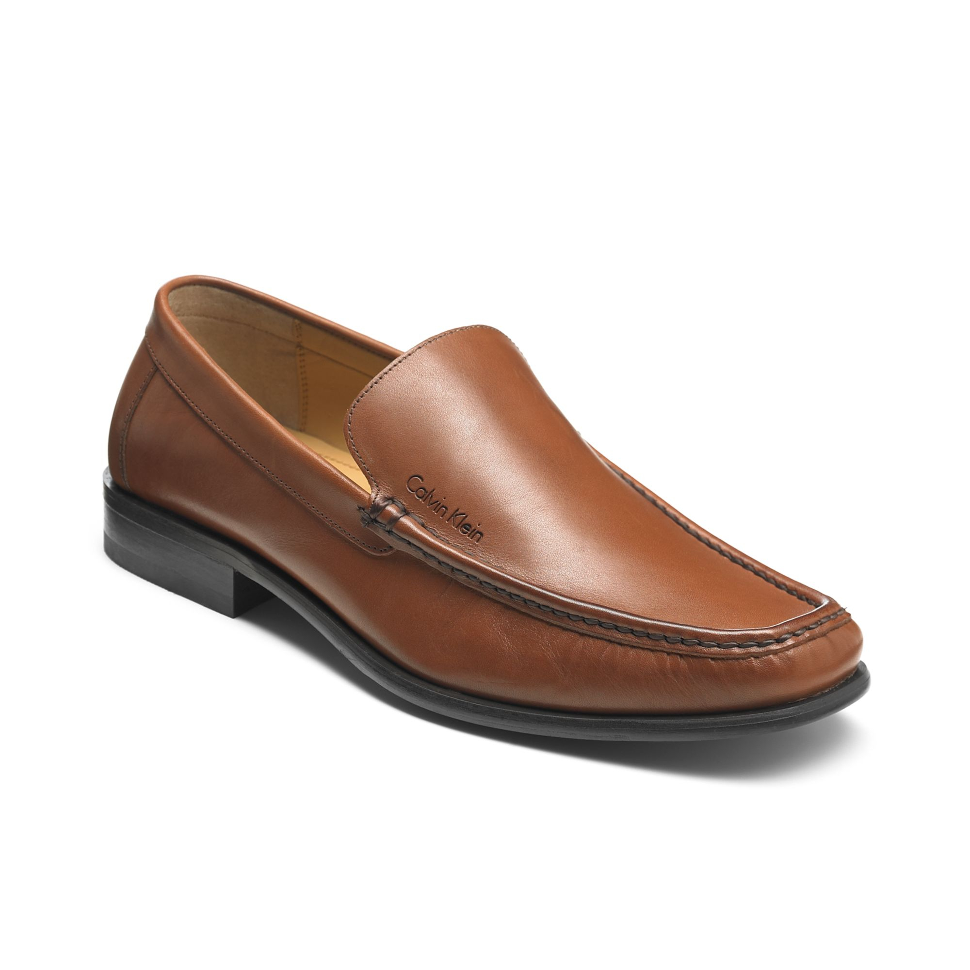 Calvin klein Neil Loafers in Brown for Men | Lyst