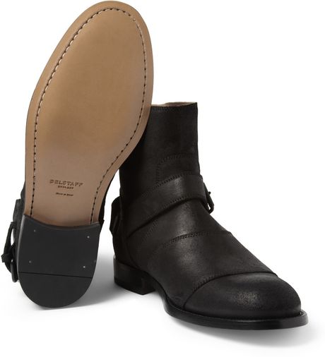 belstaff trialmaster boots black