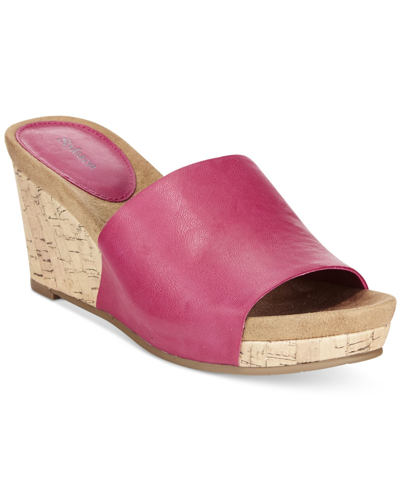macy's pink high heels