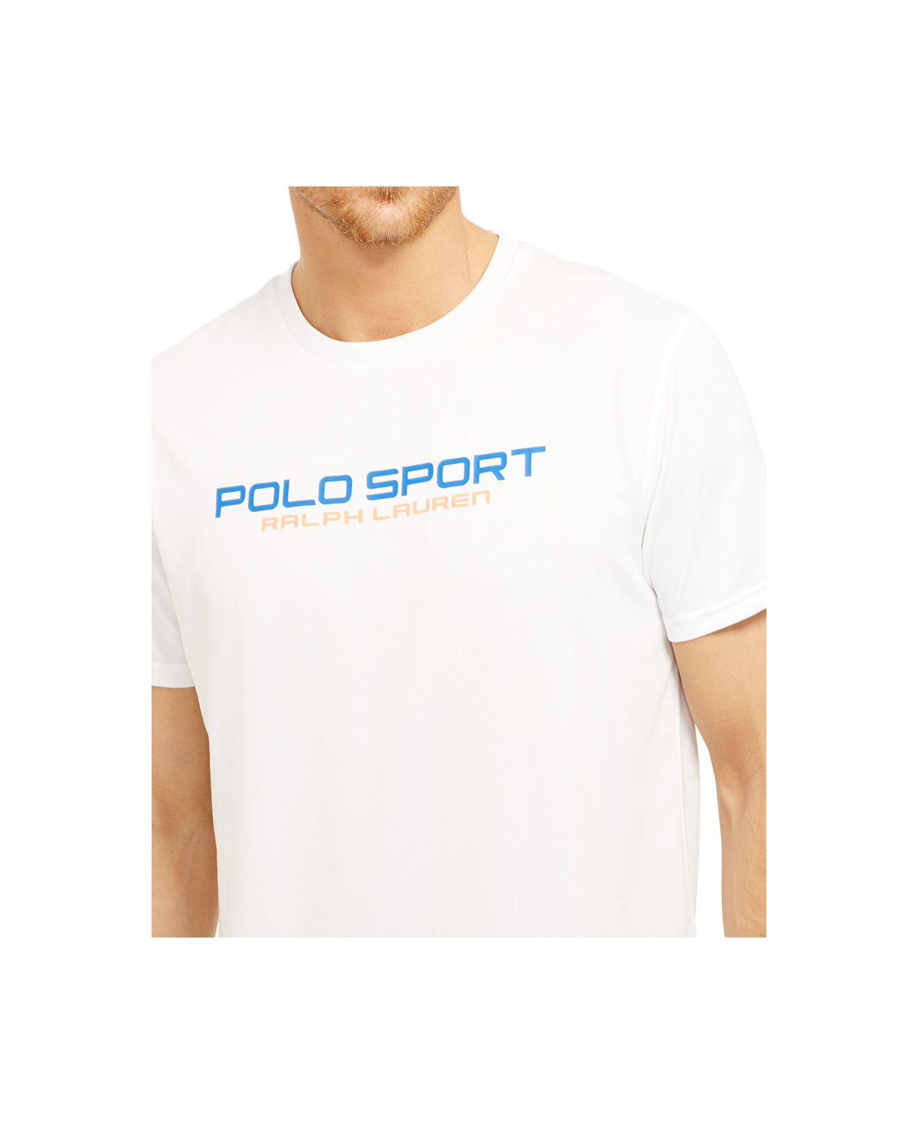 Polo ralph lauren Polo Sport Performance Jersey Tshirt in White for