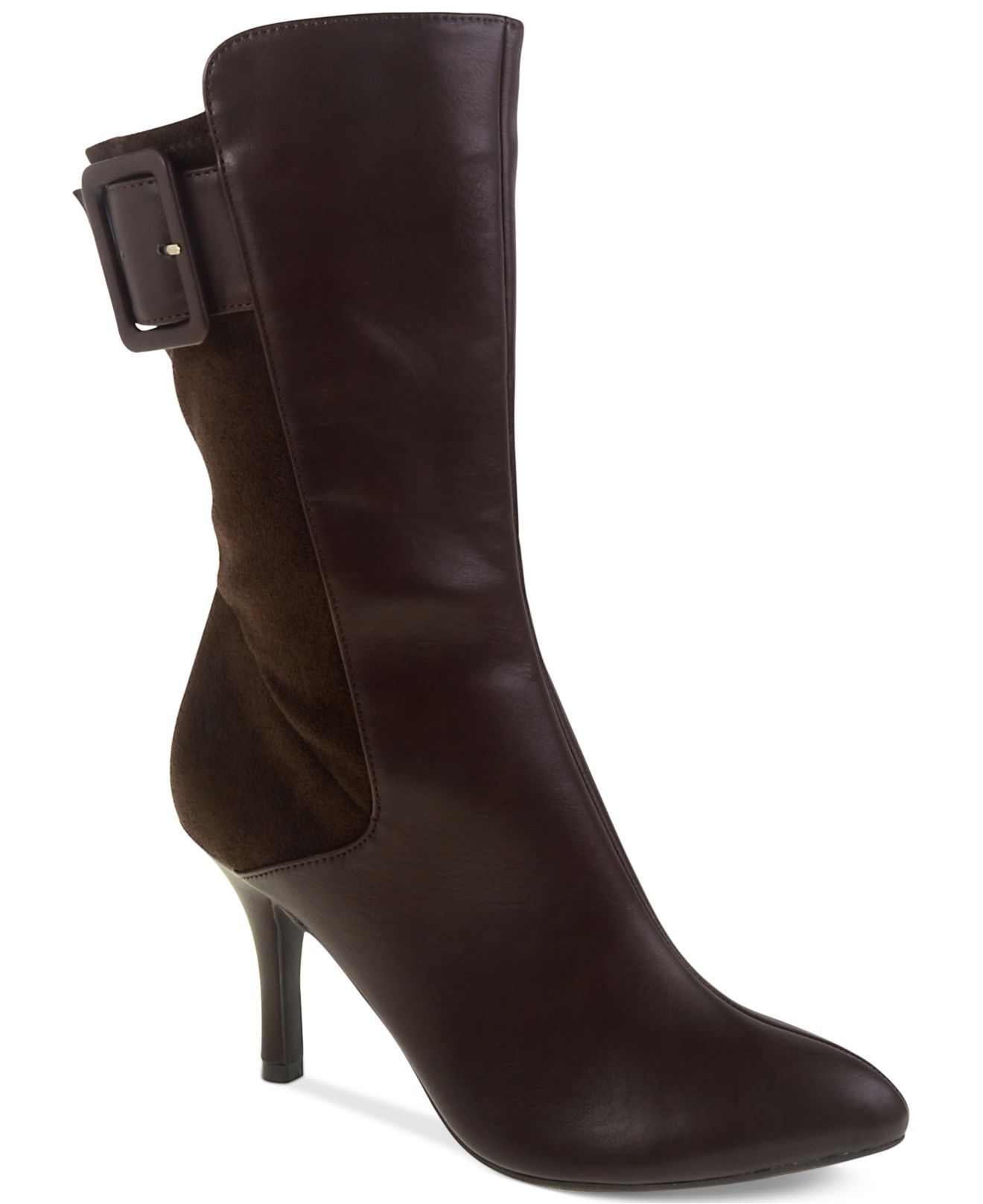 cl by laundry womens kalie block heel booties