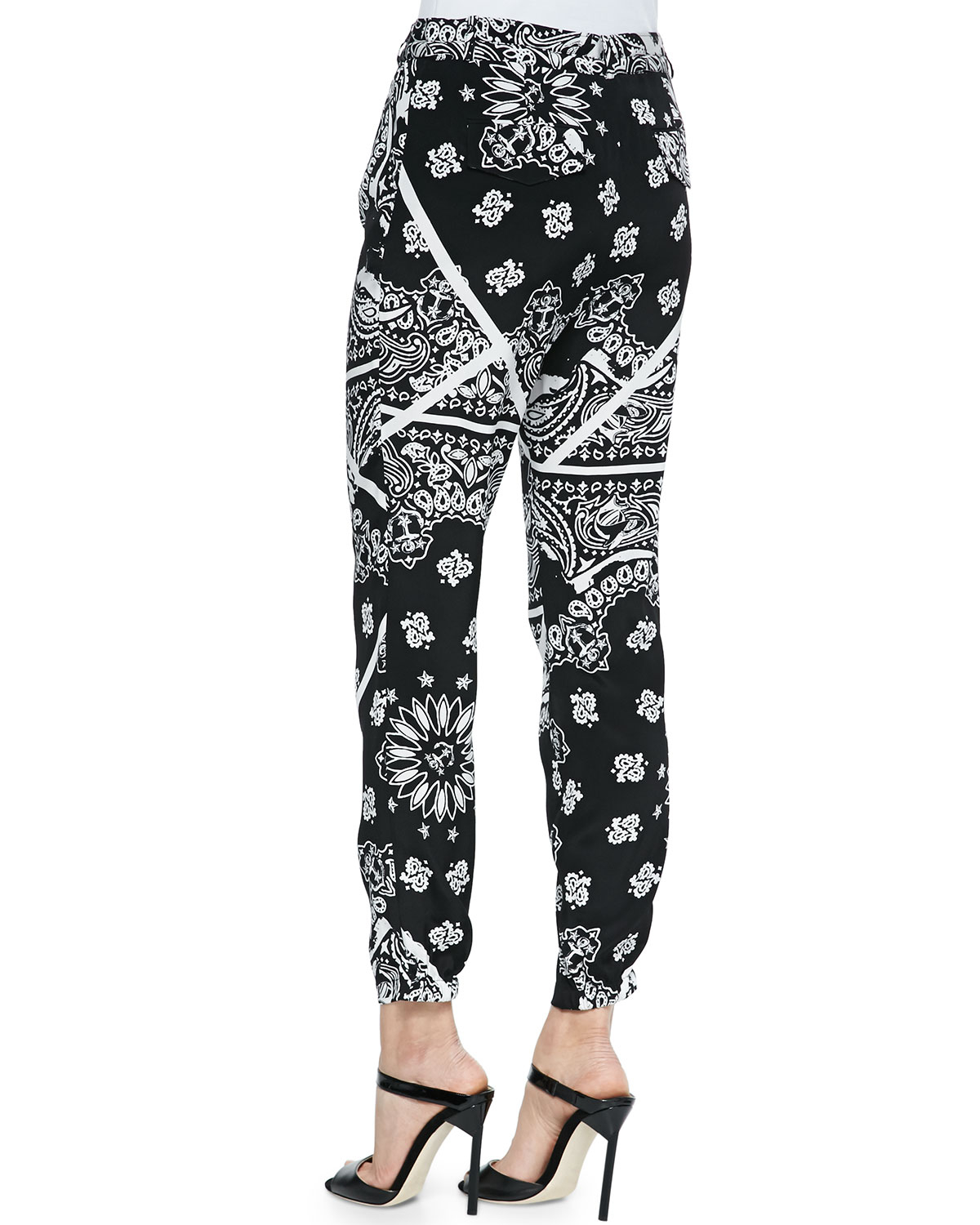 bandana track pants