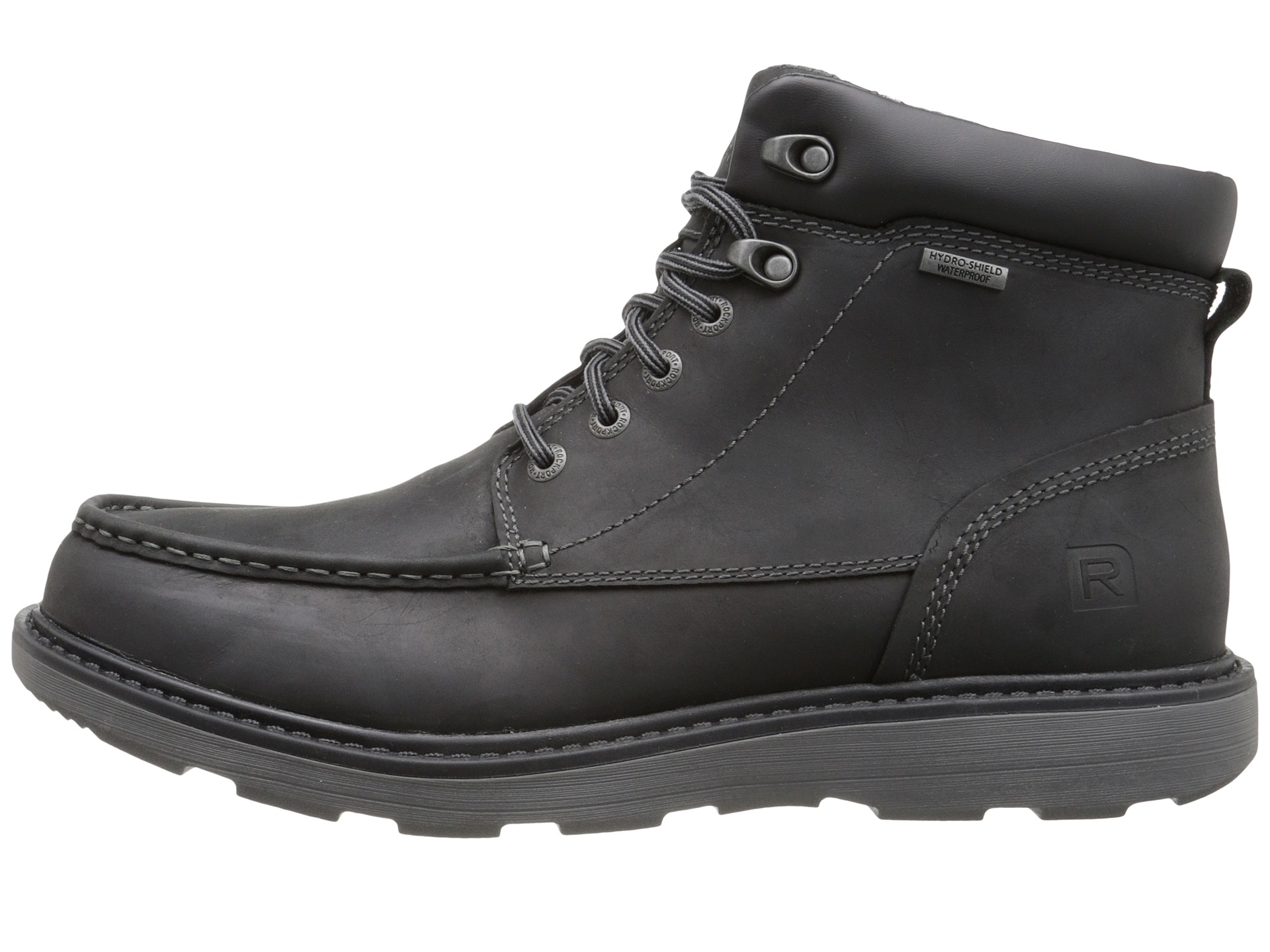 lyst - rockport boat builders waterproof moc toe boot in