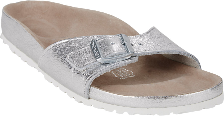 Lyst Birkenstock  Metallic Madrid Sandals  in Metallic