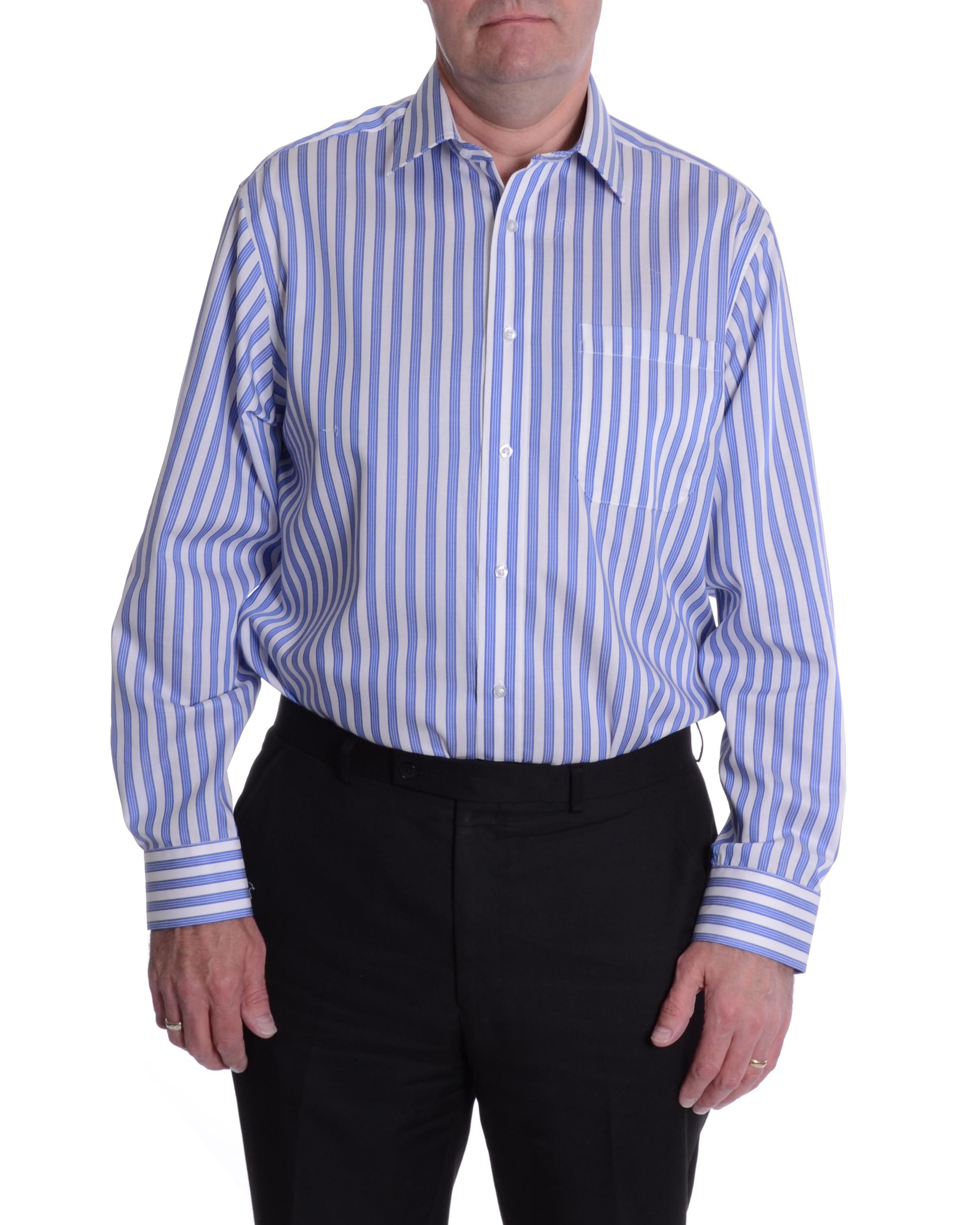 men's formal striped shirts uk