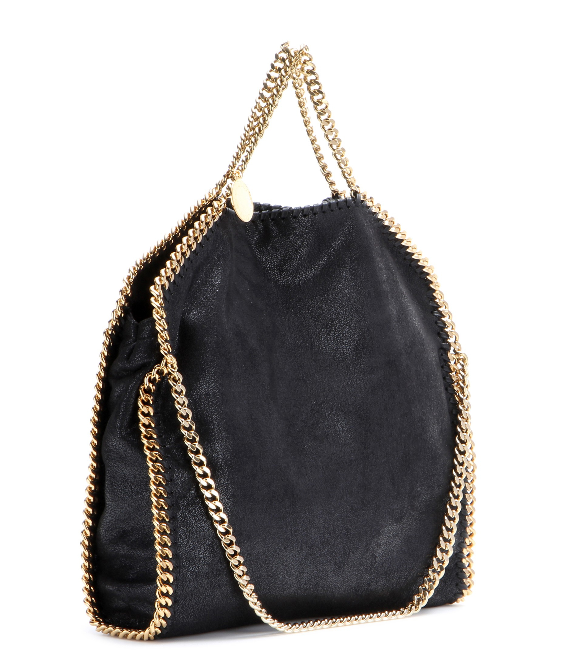 Stella mccartney Falabella Small Shoulder Bag in Black | Lyst