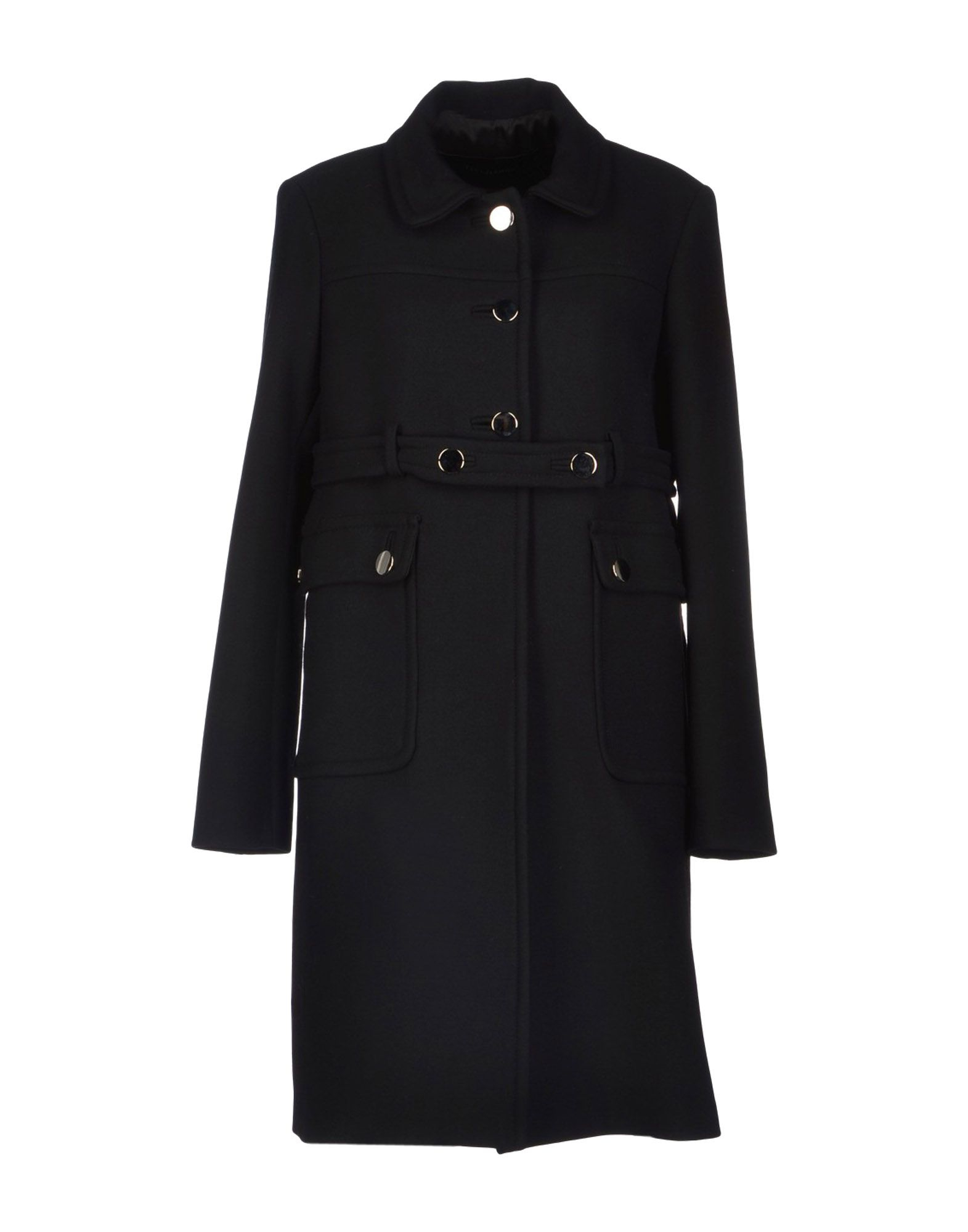Tara jarmon Coat in Black | Lyst