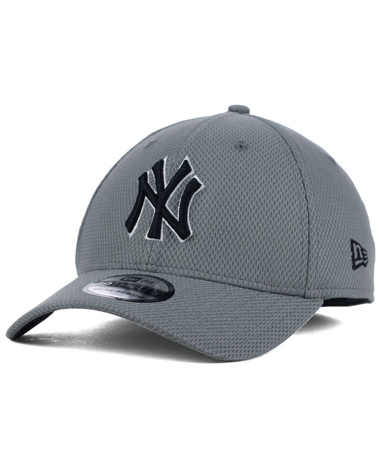 Ktz New York Yankees Diamond Era Gray Black White 39thirty Cap in Gray ...