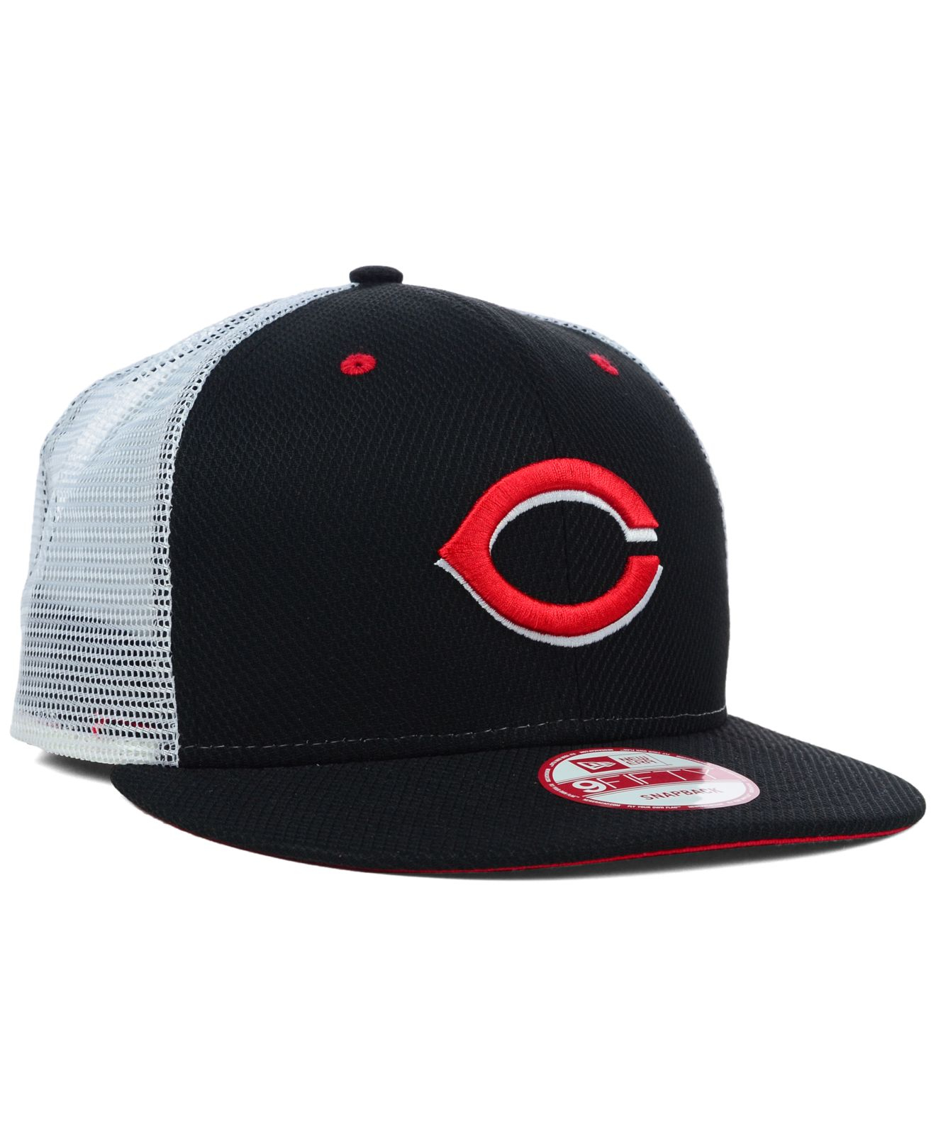 Lyst Ktz Cincinnati Reds Mlb Diamond Mesh 9Fifty Snapback Cap in