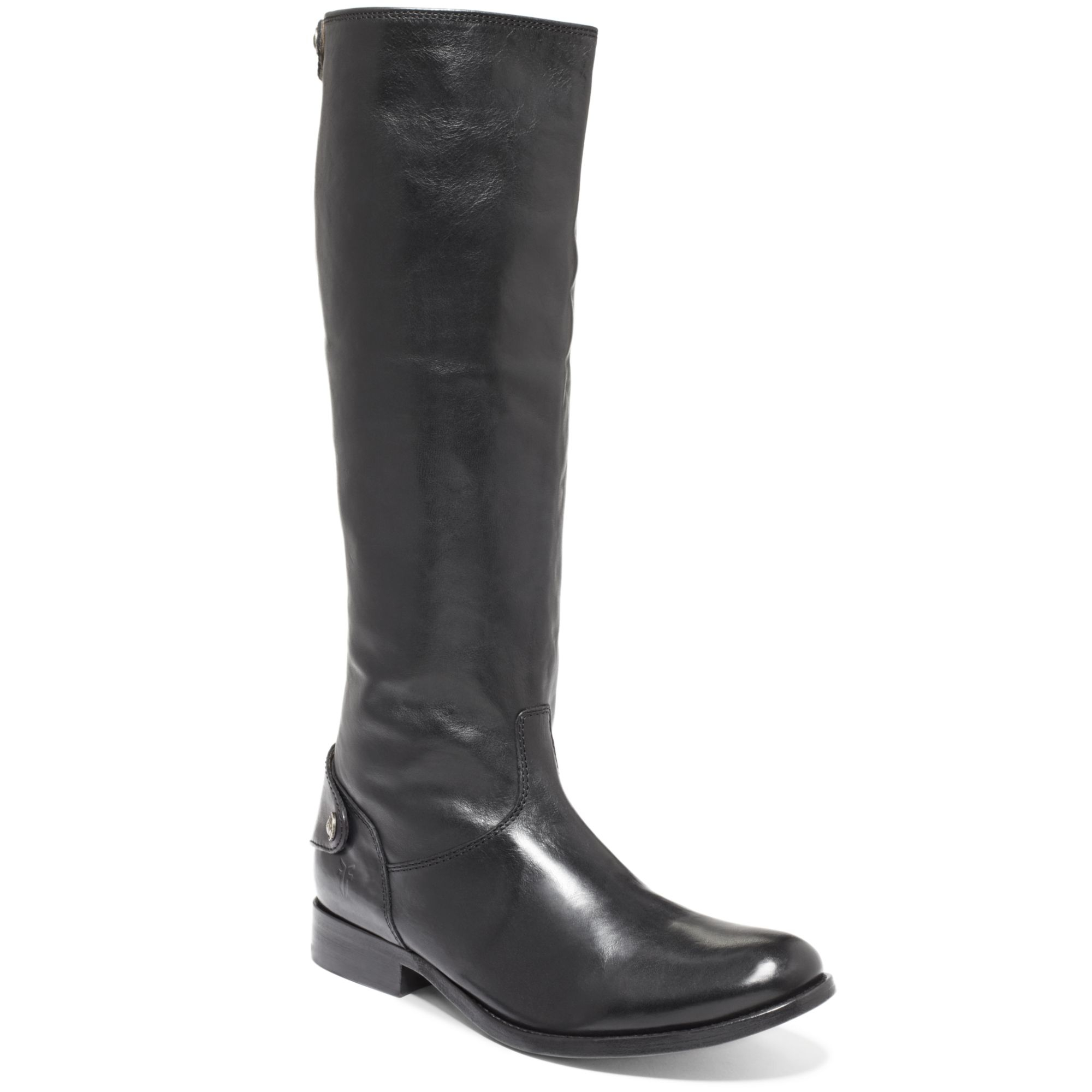 Frye Women's Melissa Button Back Zip Boots in Black - Save 30% | Lyst