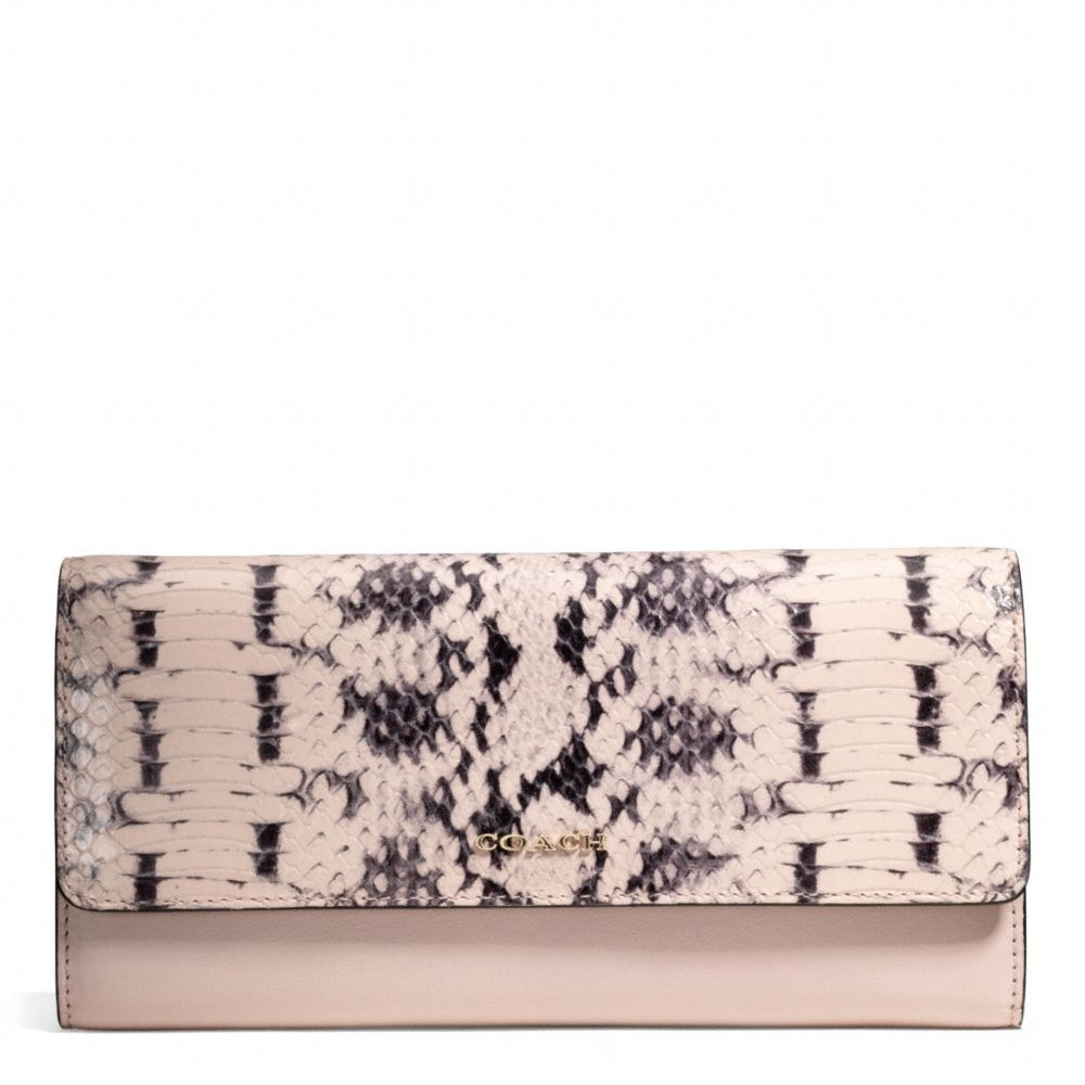 coach wallets pythons
