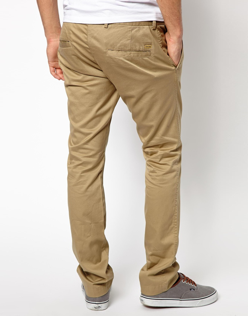 diesel beige chinos chi tight e slim fit washed product 1 16439652 2 036414539 normal