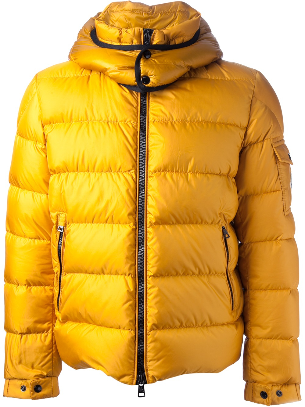 Moncler Hymalay Padded Jacket in Yellow & Orange (Yellow) for Men - Lyst