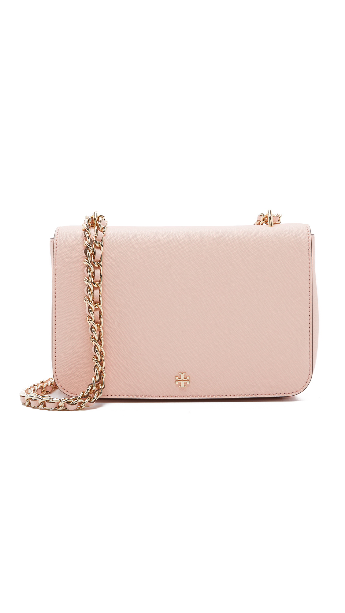 Lyst Tory Burch Robinson Cross Body Bag In Pink Gallery