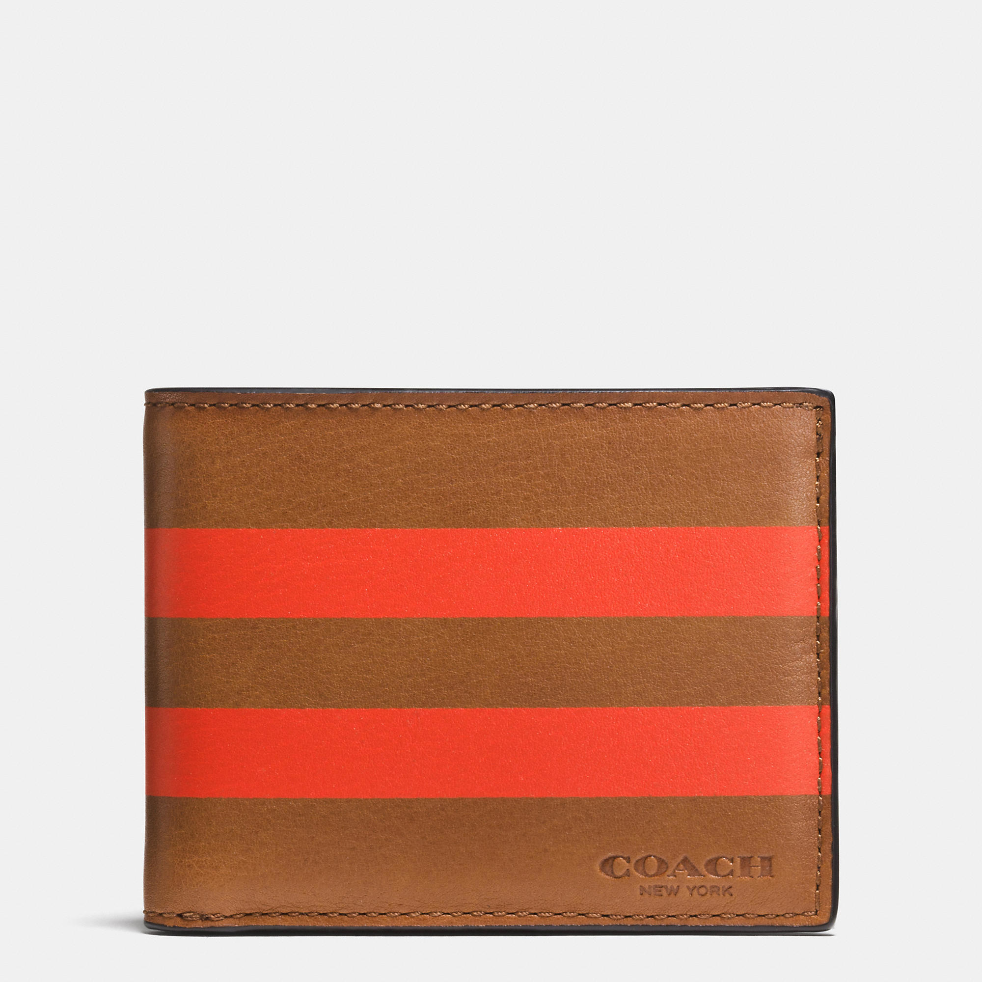 coach slim fold wallet