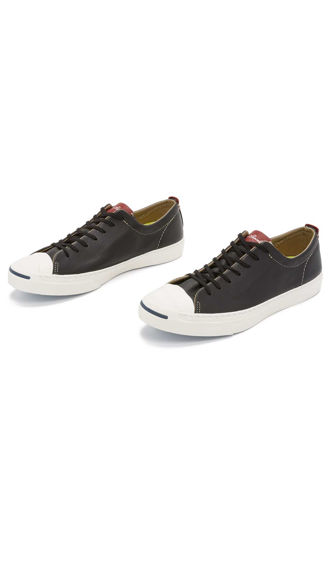 converse jack purcell tumbled leather ox