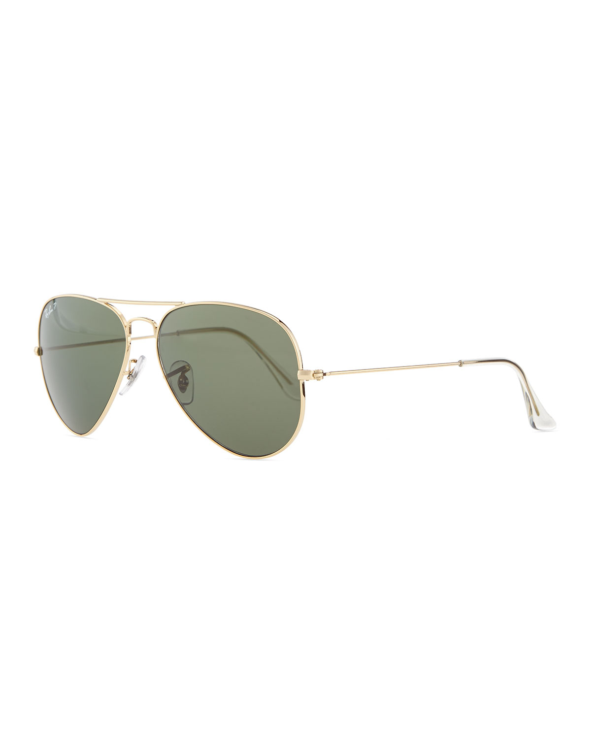 ray ban aviator gold frame black lens price