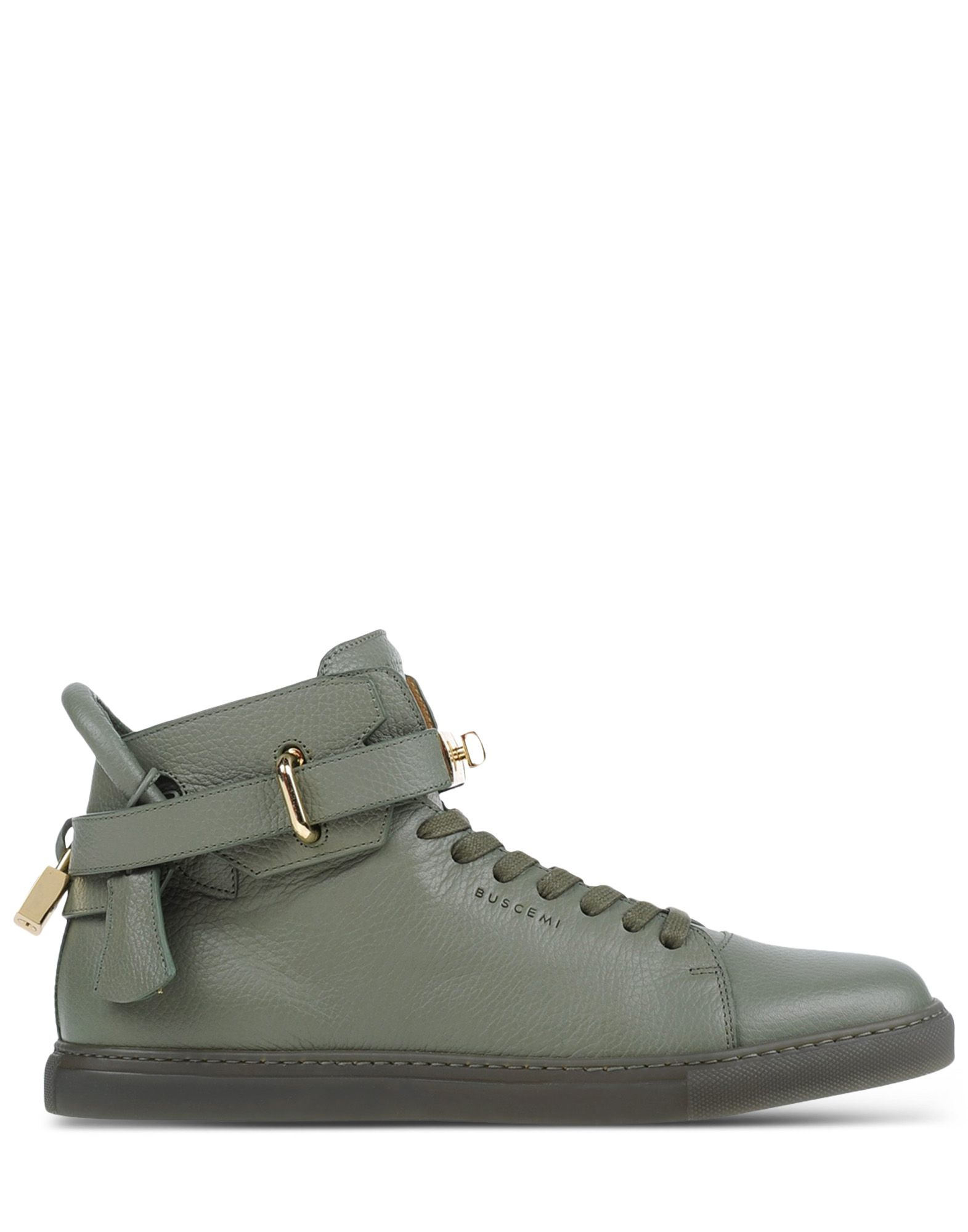 buscemi mens sneakers buscemi leather high top sneakers in green for buscemi mens sneakers buscemi leather high top sneakers in green for