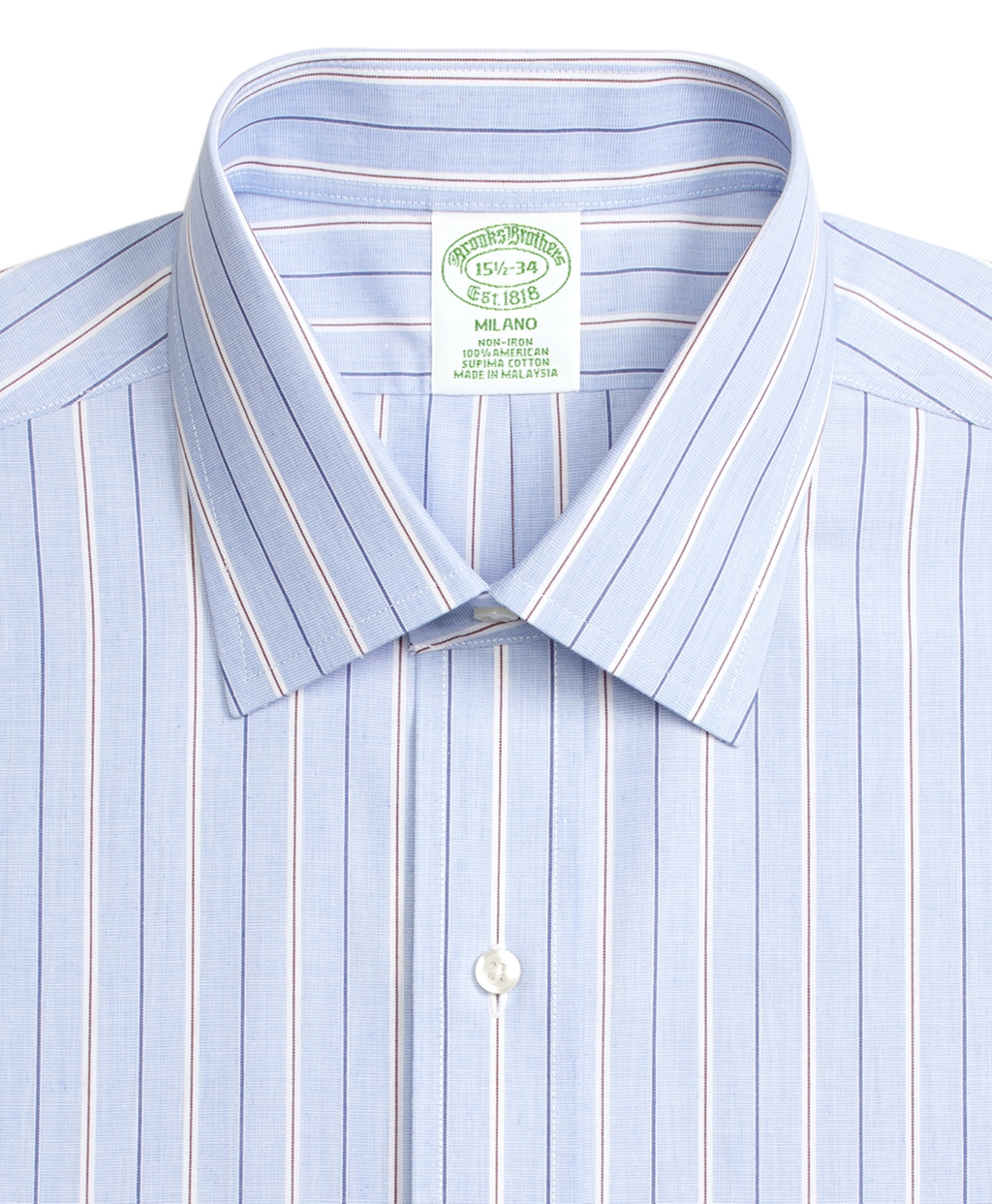 Lyst Brooks Brothers Regent Fitted Dress Shirt, Noniron Endonend