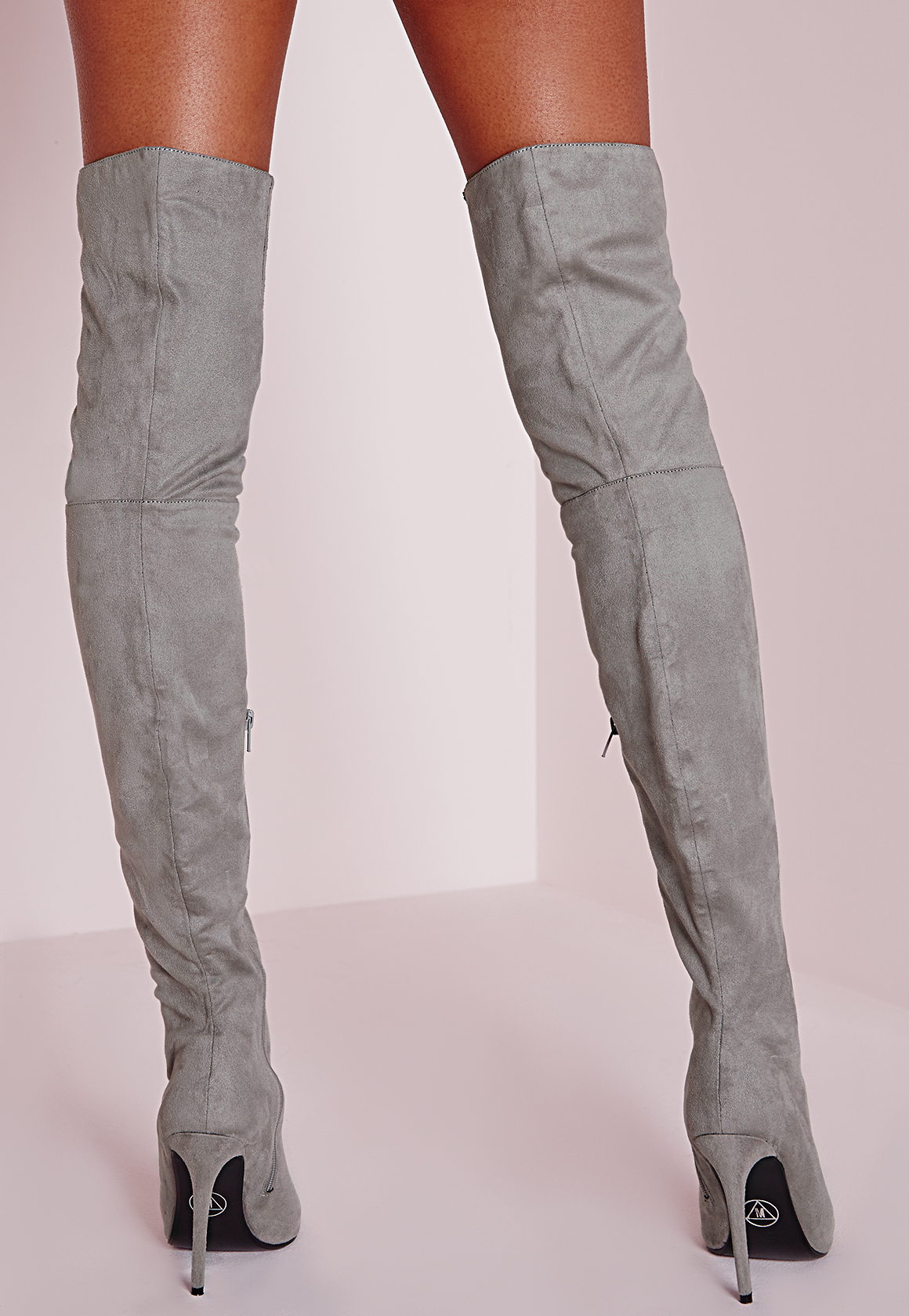 missguided over knee boots