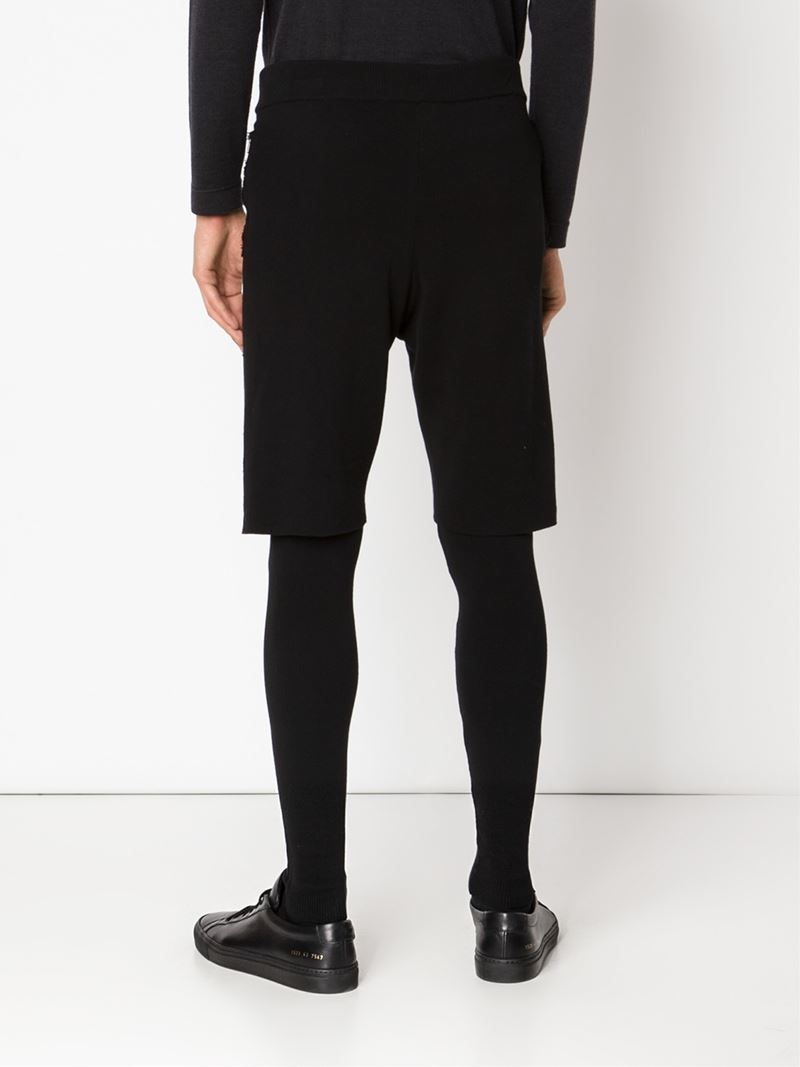 Lyst Baja East Short And Legging Combo in Black for Men