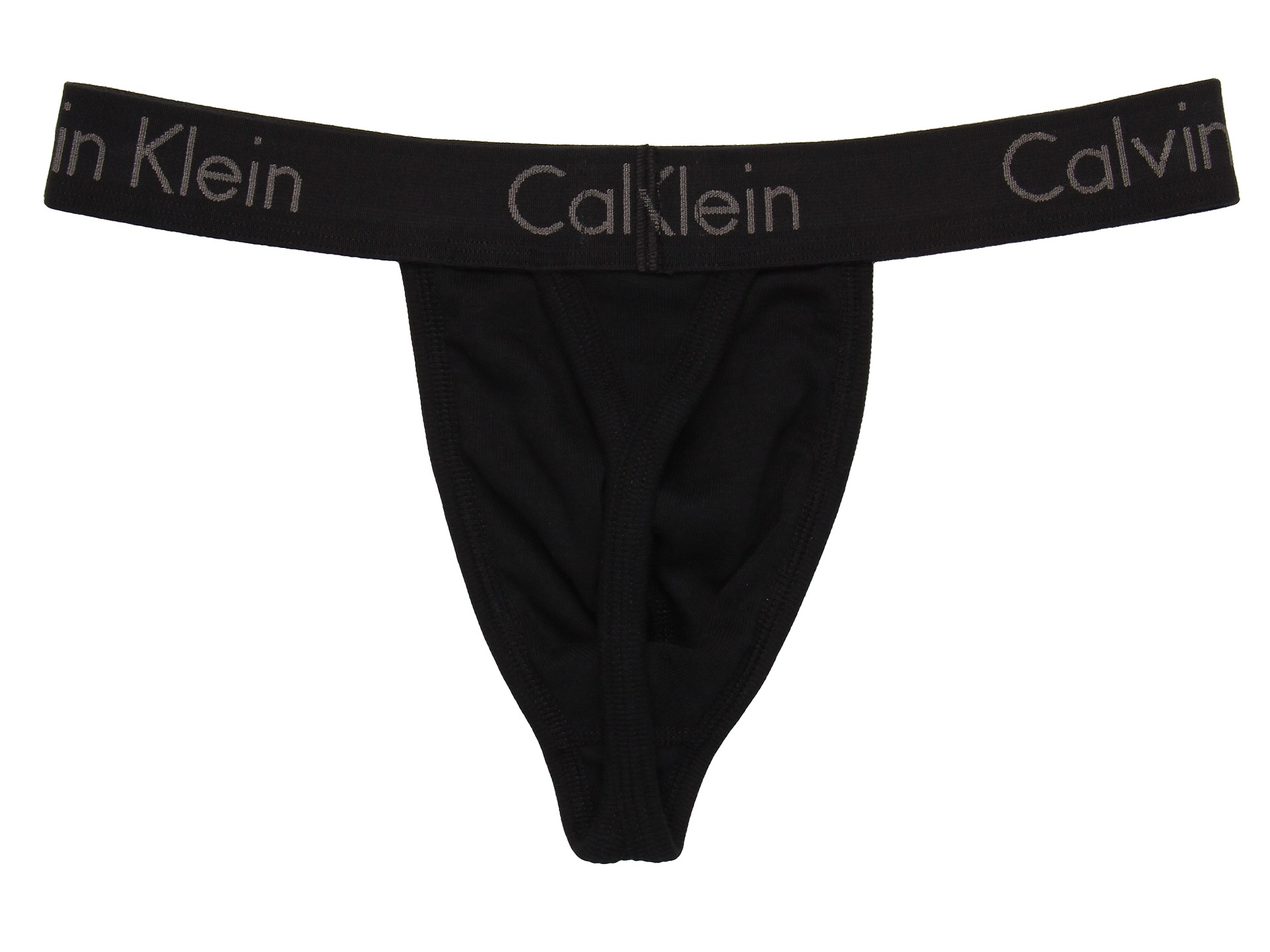 Calvin Klein Body Thong In Black For Men Lyst