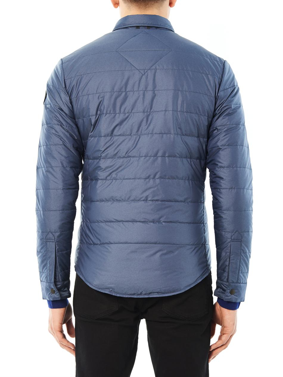 Canada Goose mens online fake - Canada goose Branta Roxton Lightweight Down Jacket in Blue for Men ...
