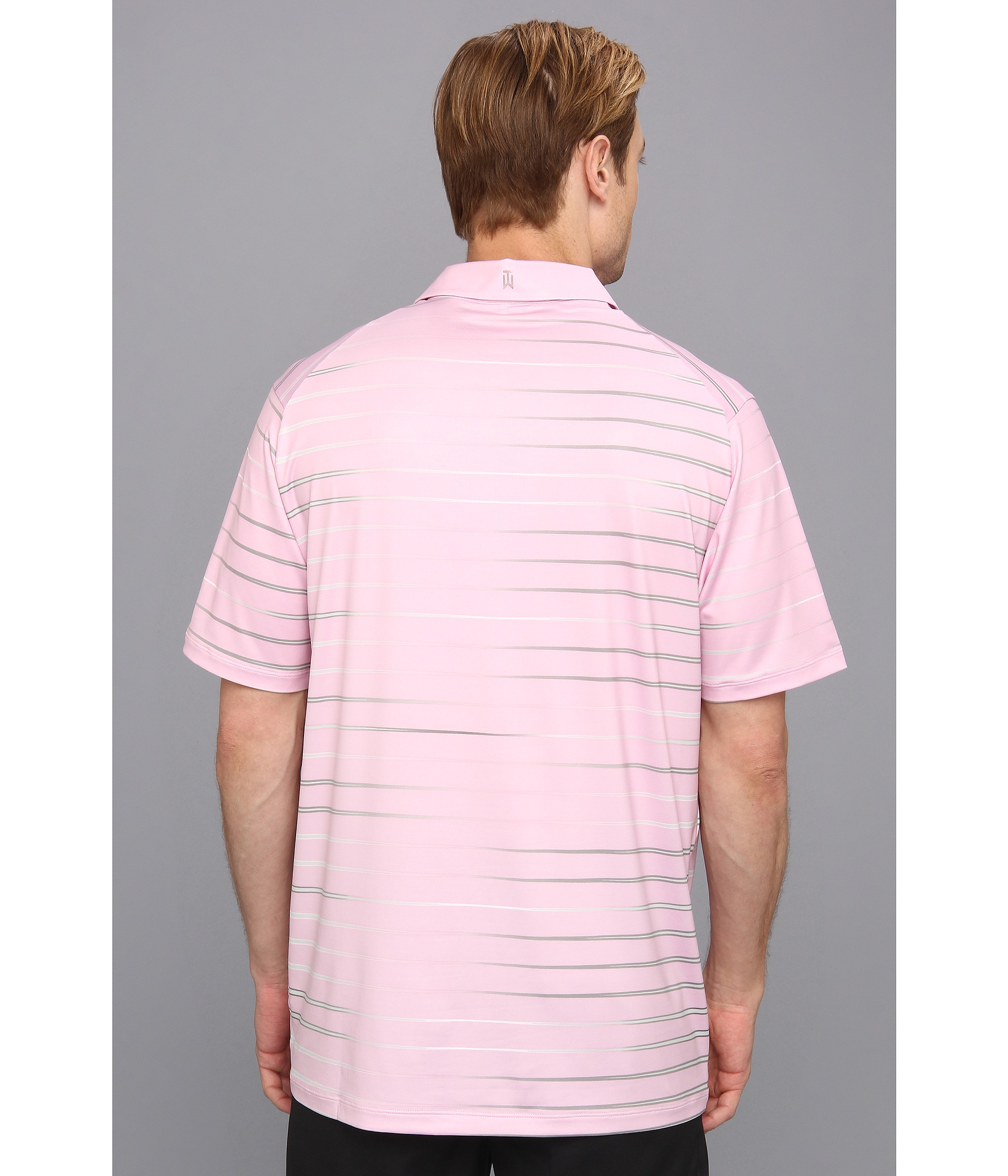 tiger woods polo pink