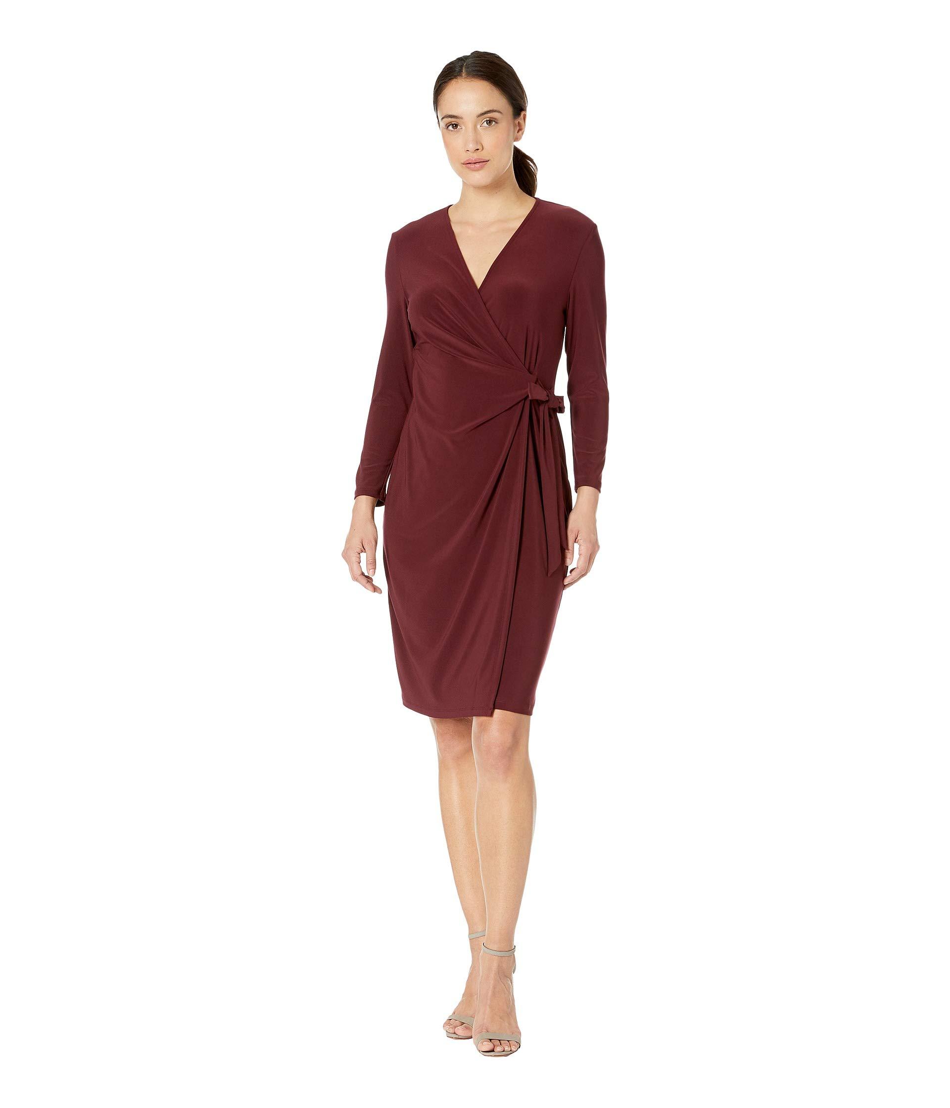anne klein wrap dress