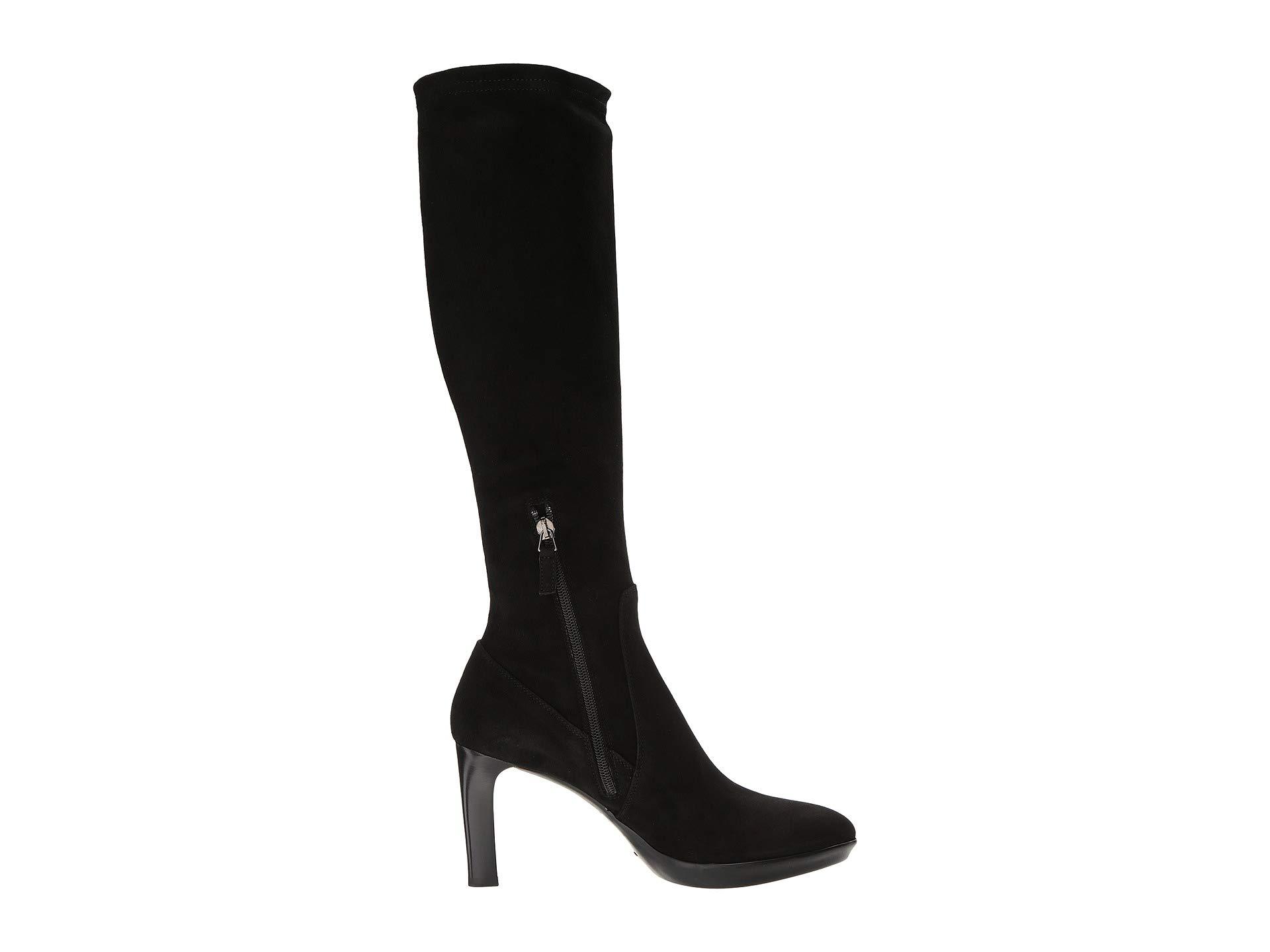 aquatalia rhumba ii stretch suede knee boots