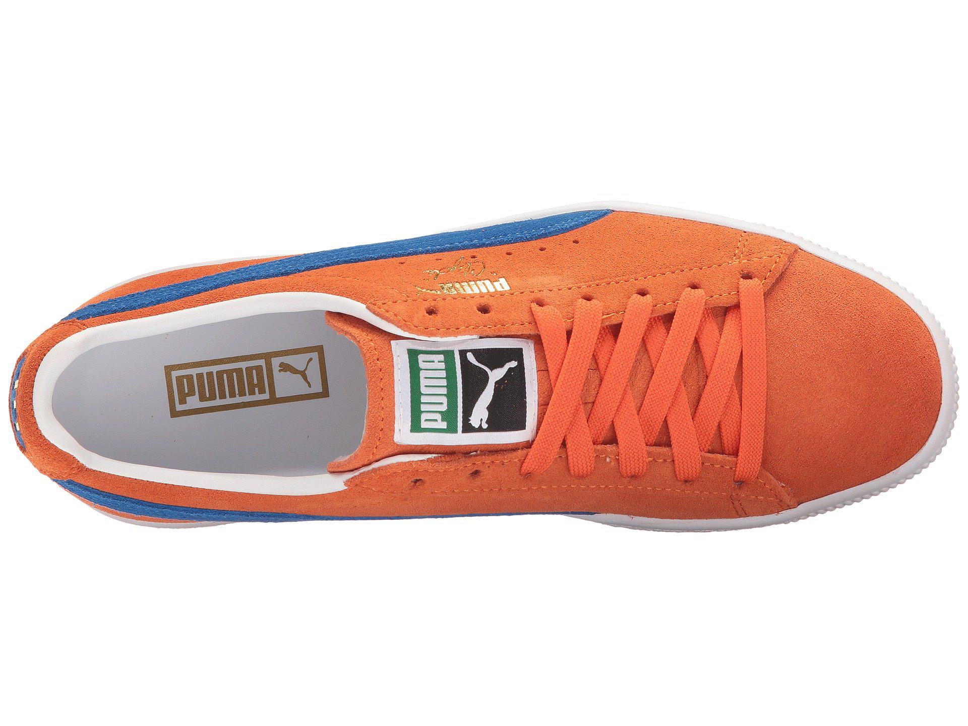 Lyst - PUMA Clyde Nyc in Orange for Men Lyst - PUMA Clyde Nyc in Orange for Men
