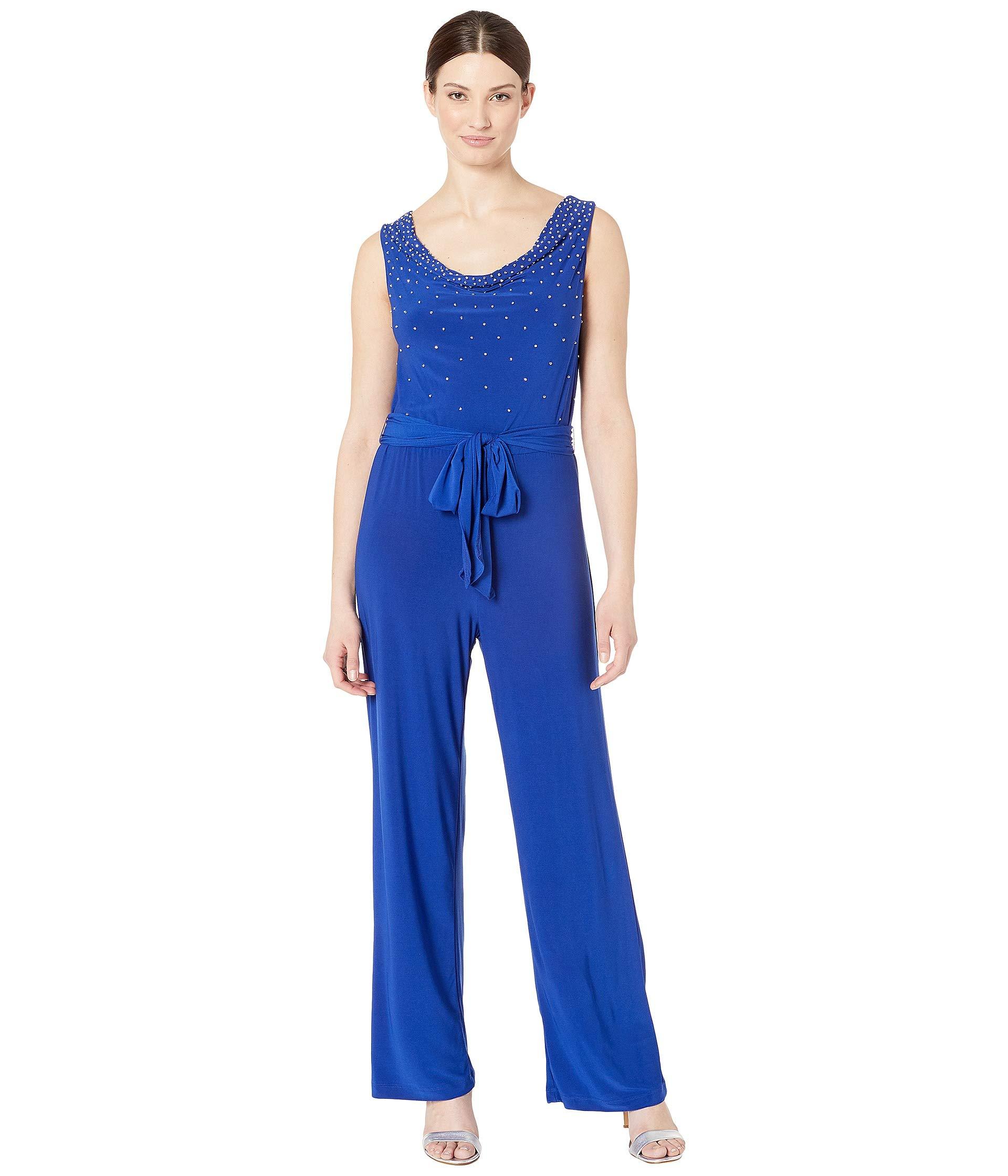 cowl neck jumpsuit