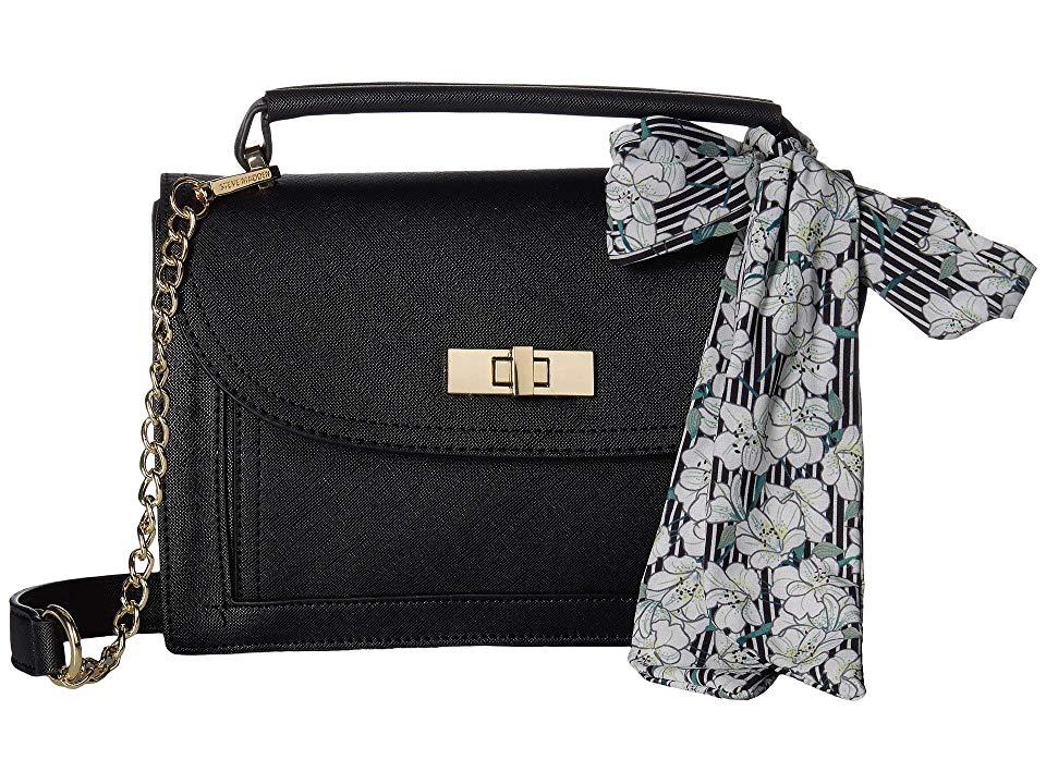 steve madden black cross body bag