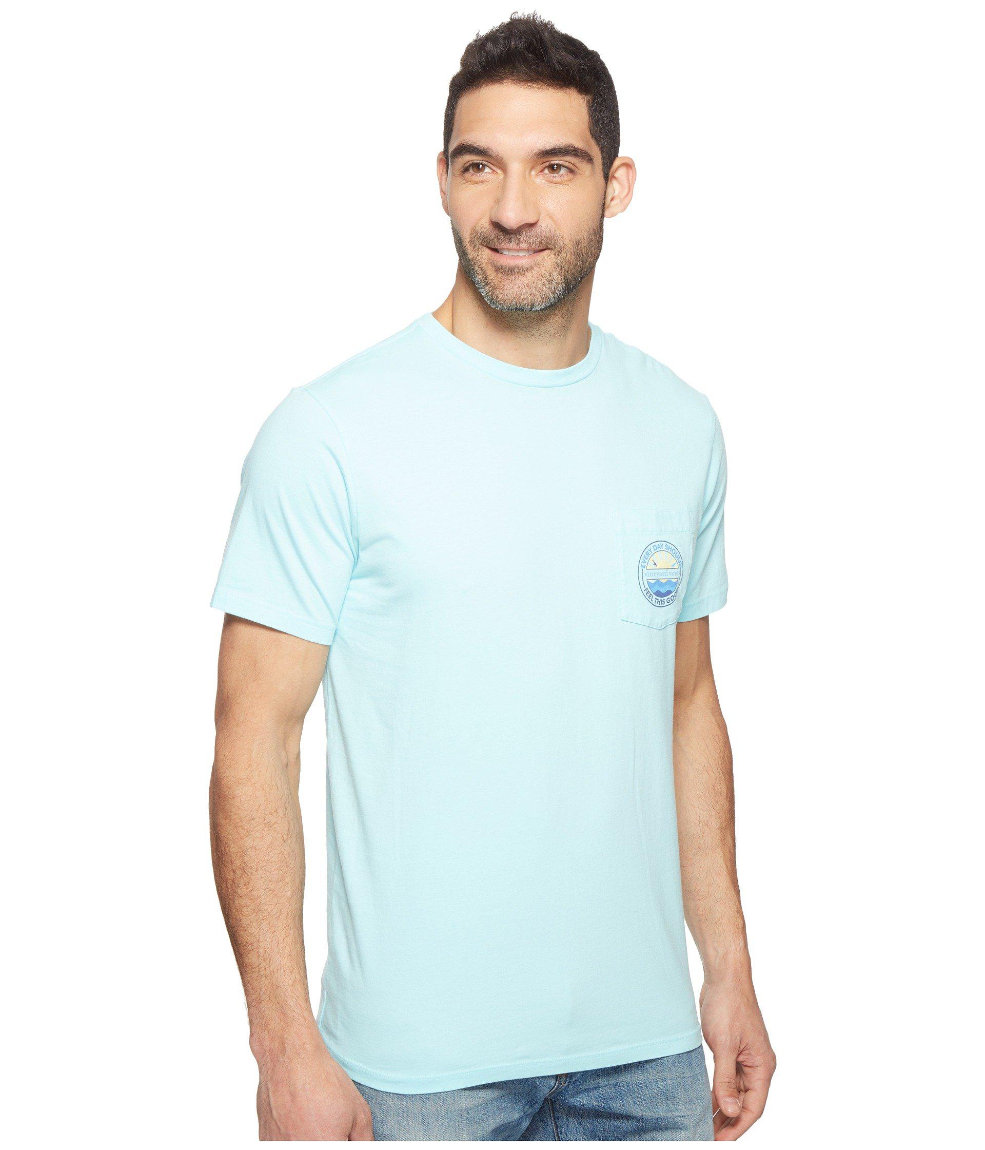 Download Lyst - Vineyard Vines Short Sleeve Spring Break Pocket T ...