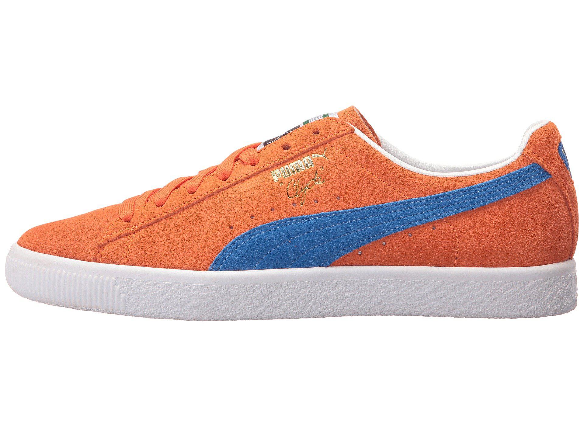 Lyst - PUMA Clyde Nyc in Orange for Men