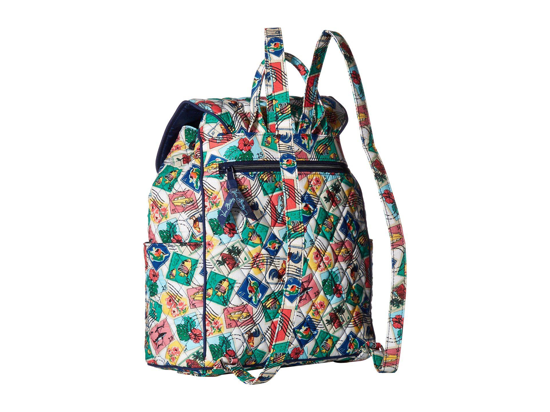 Vera Bradley Drawstring Backpack Lyst