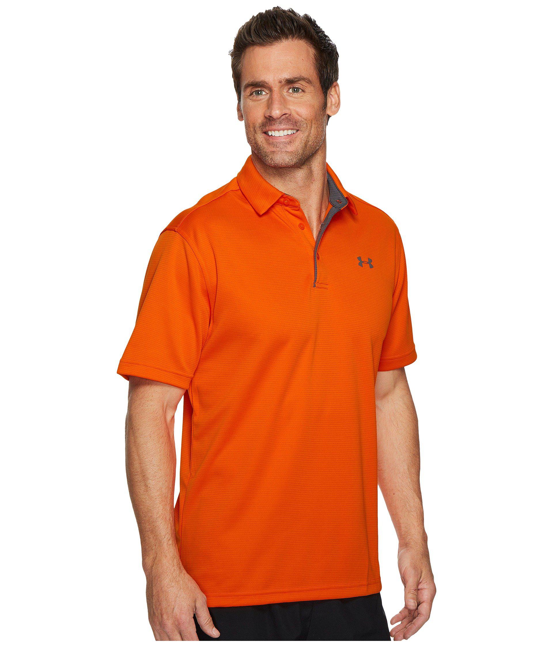 under armour corporate men's graphite tech polo