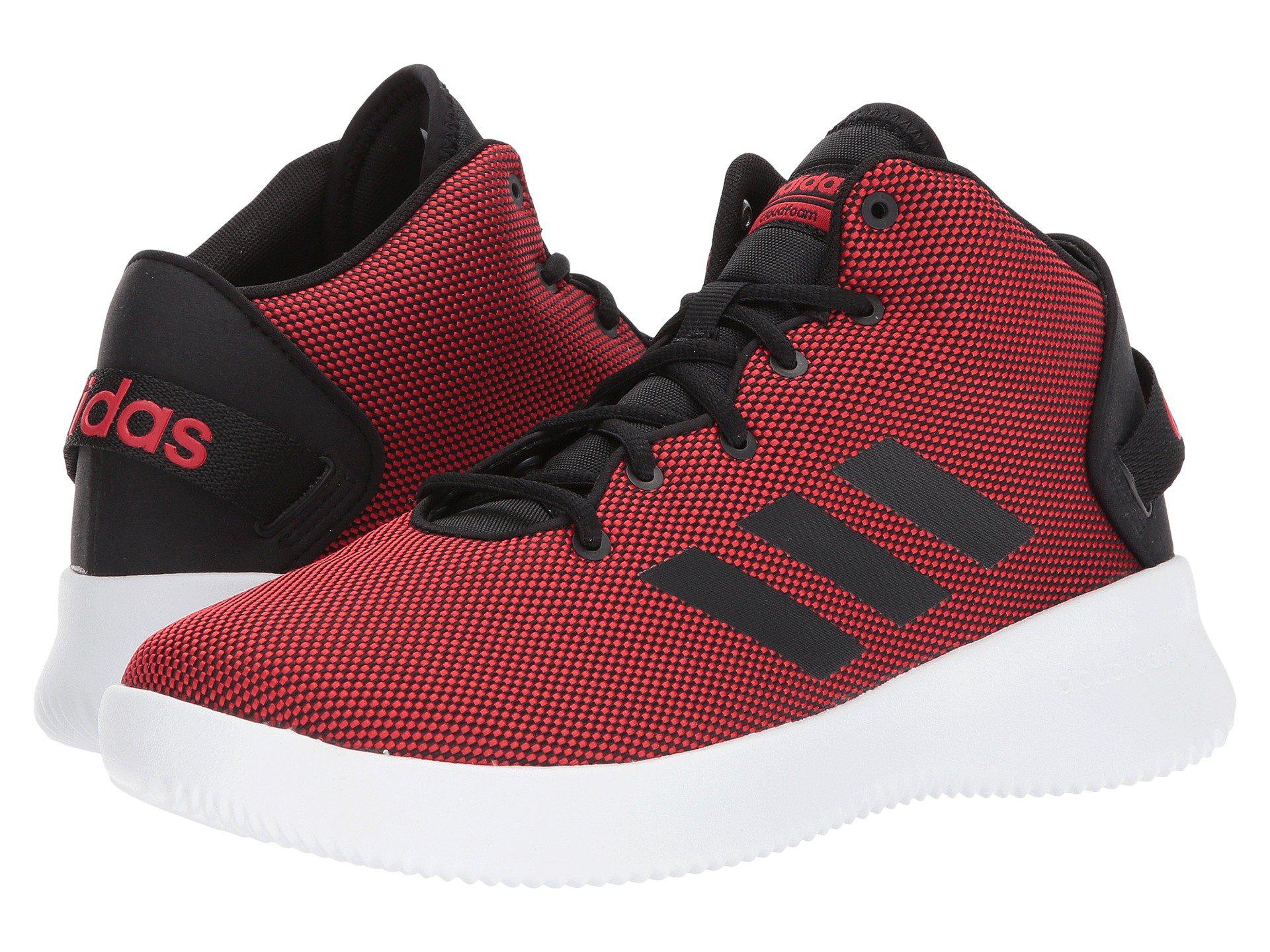 adidas cloudfoam red black adidas cloudfoam red black