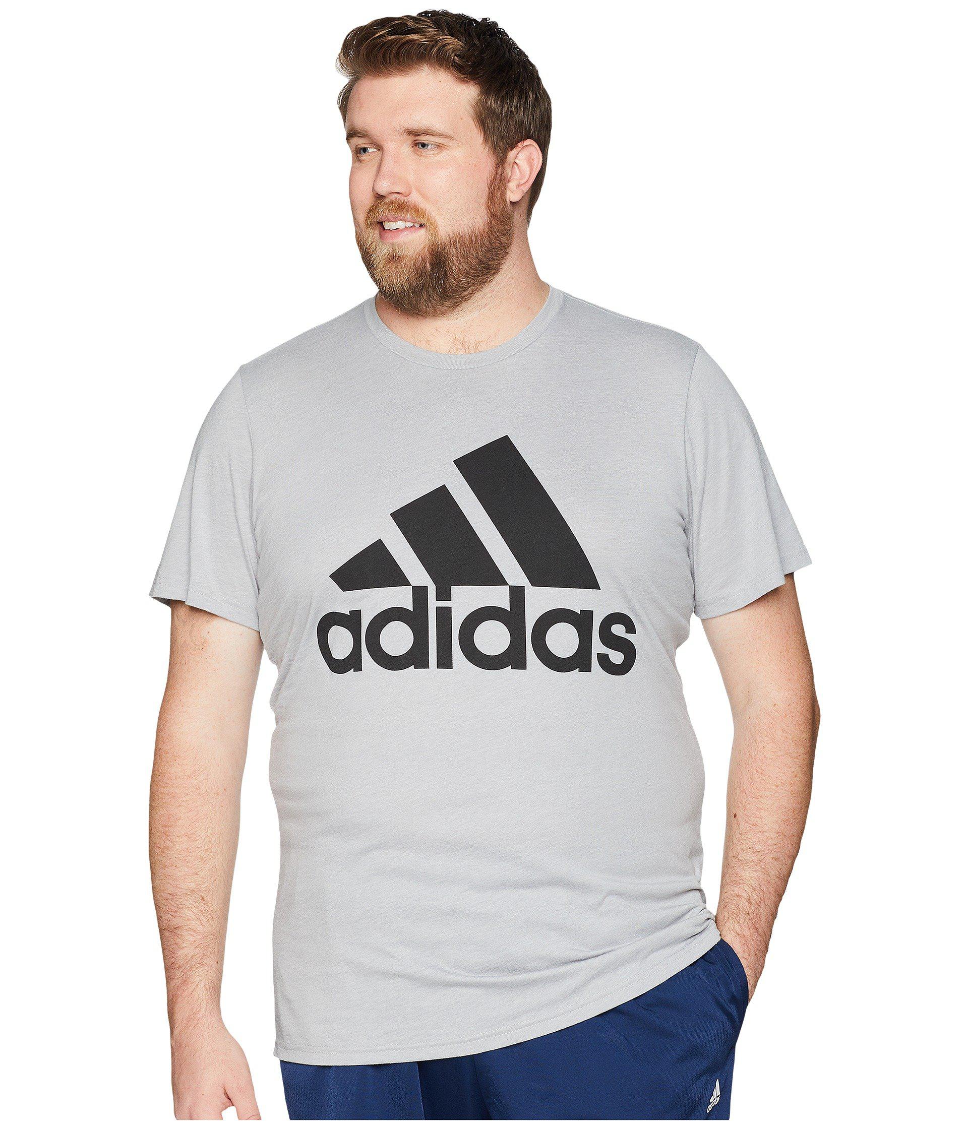 adidas big and tall polo shirts