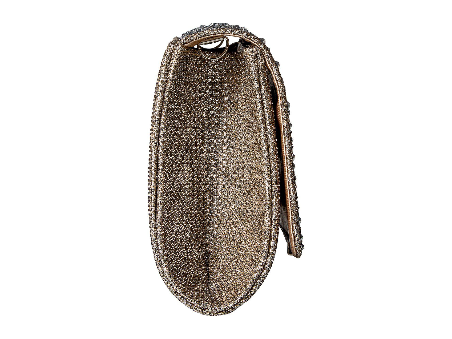 Clutches Jessica Mcclintock Katie Lurex Evening Clutch With Stones