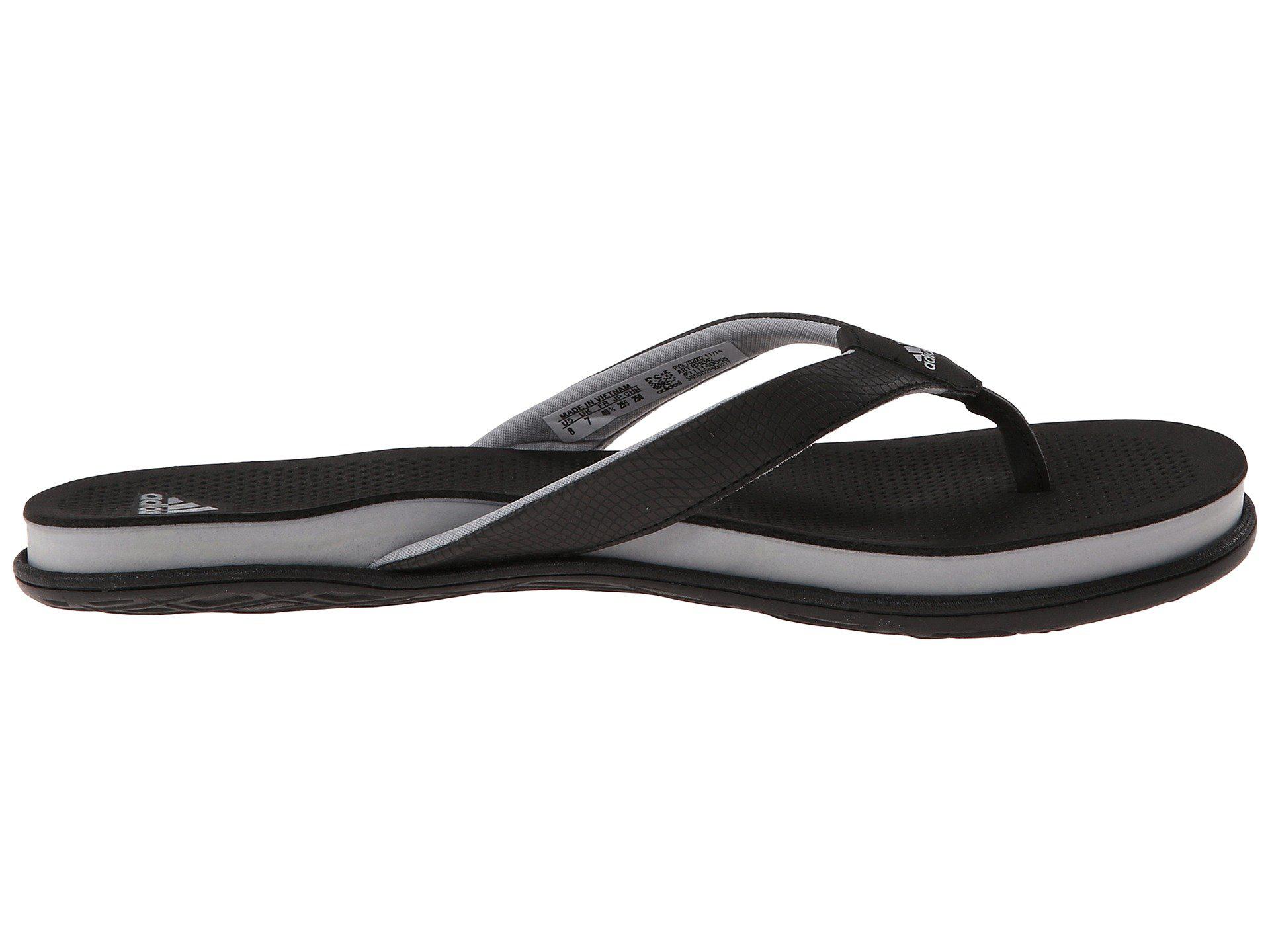 Lyst - adidas Cloudfoam Ultra Thong in Black