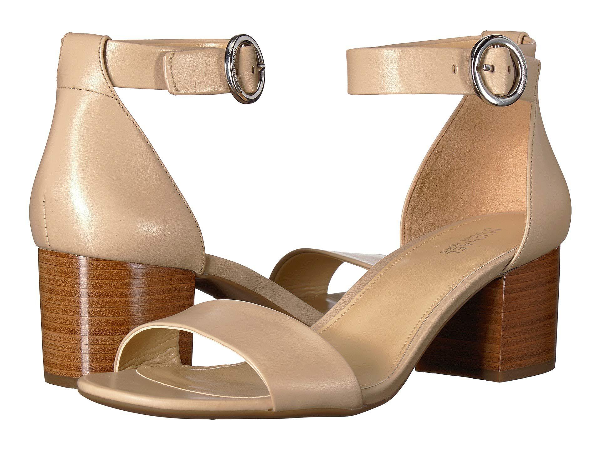Lyst - Michael Michael Kors Lena Flex Mid in Natural