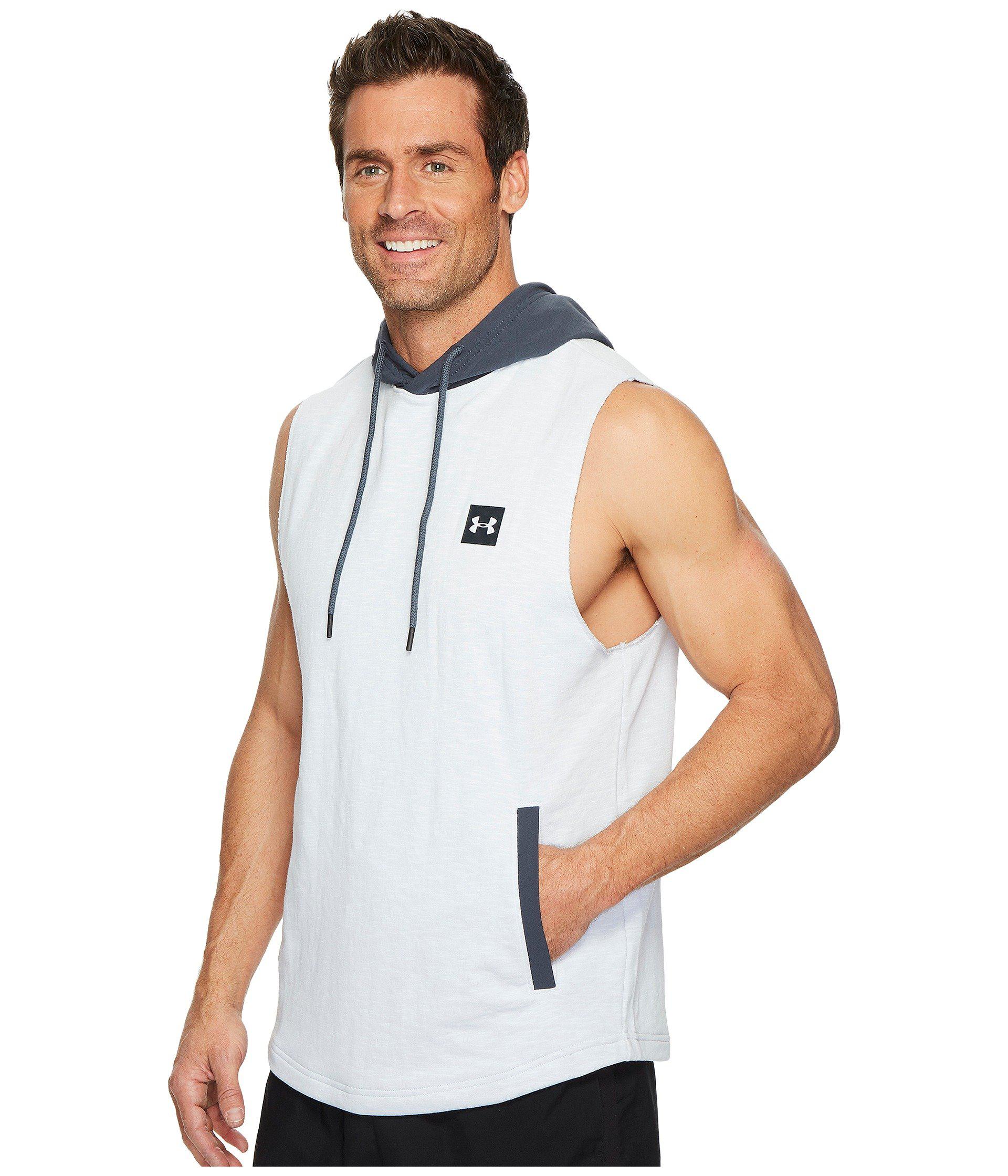 under armour men's sportstyle sleeveless hoodie