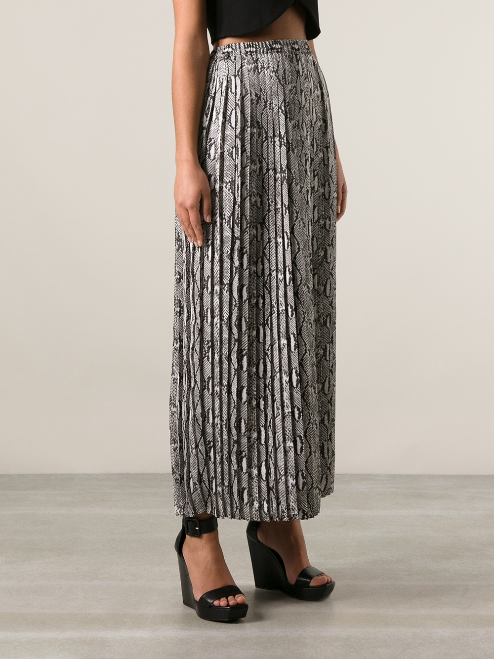 snake skin maxi