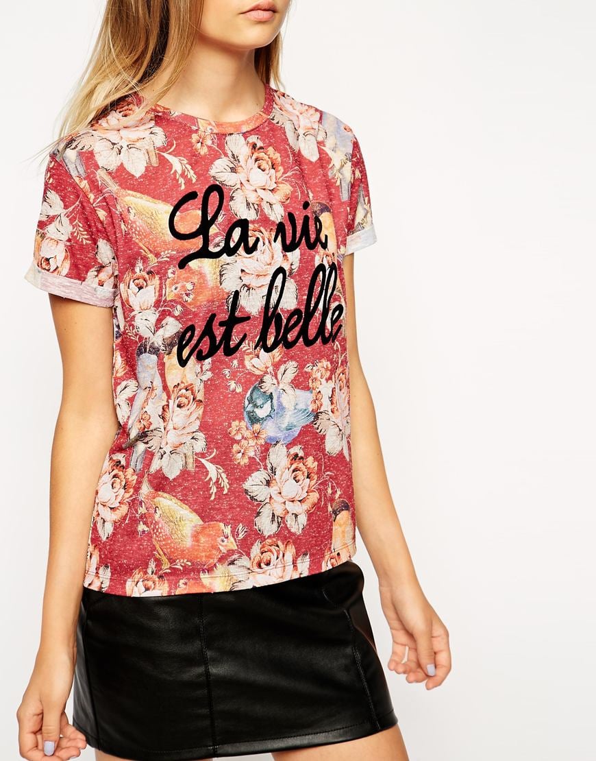 la vie en rose tshirt