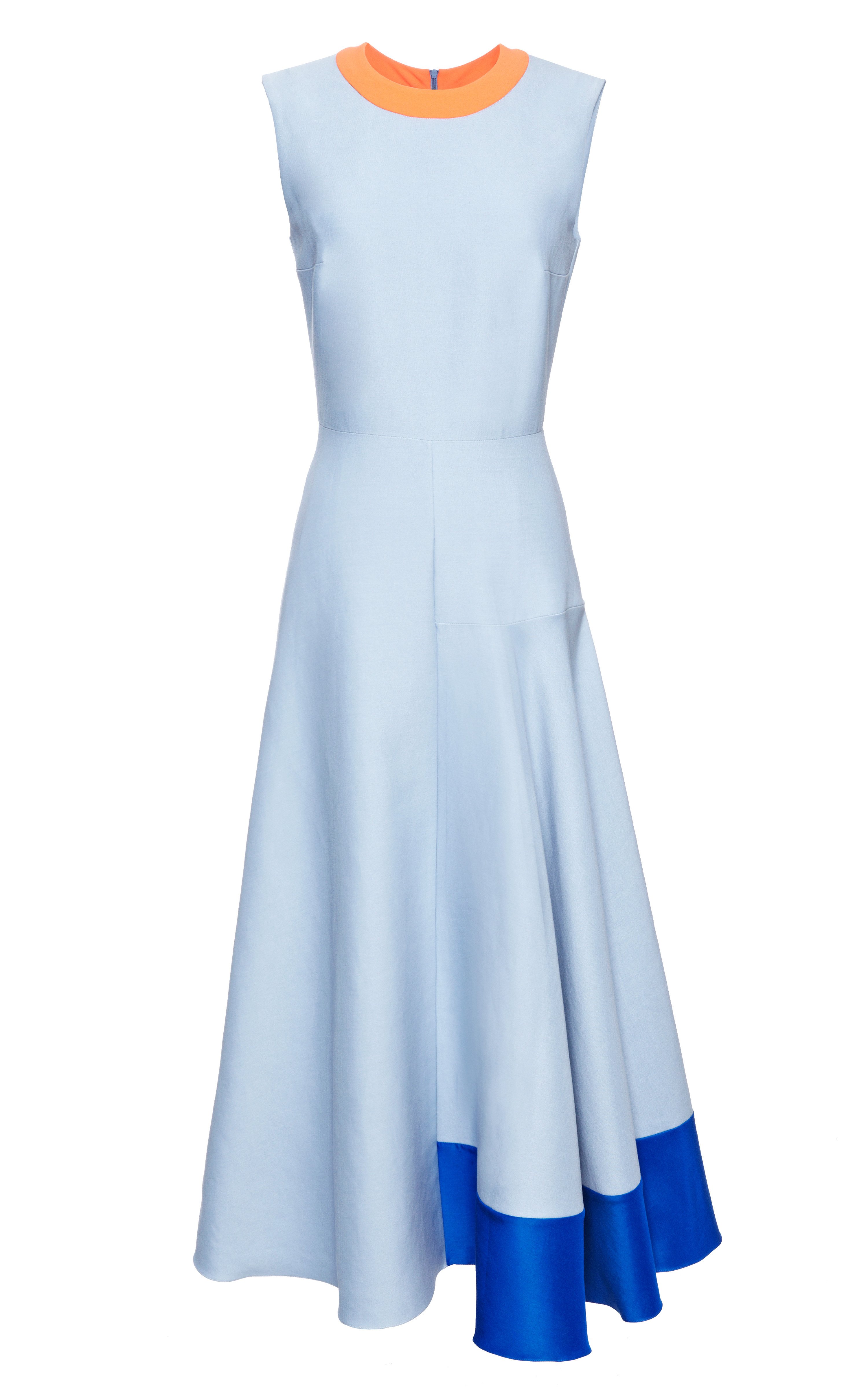 Lyst - Roksanda Blue Orla Dress in Blue