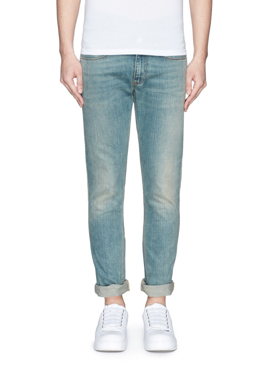 acne studios slim fit jeans