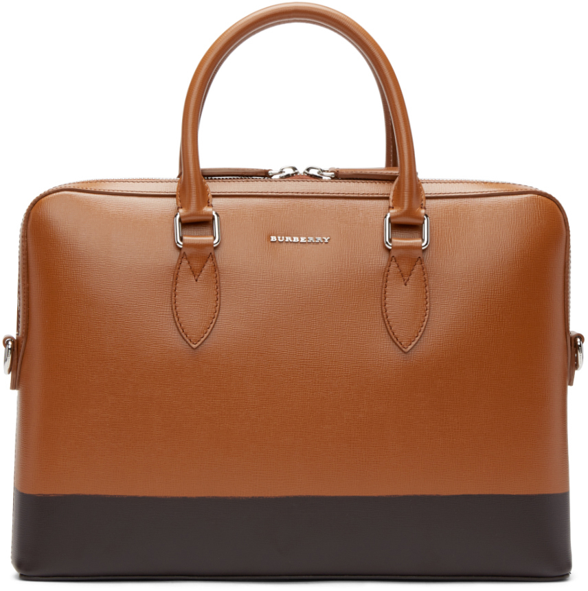 Burberry prorsum Brown iLeatheri iBriefcasei in Brown for Men 